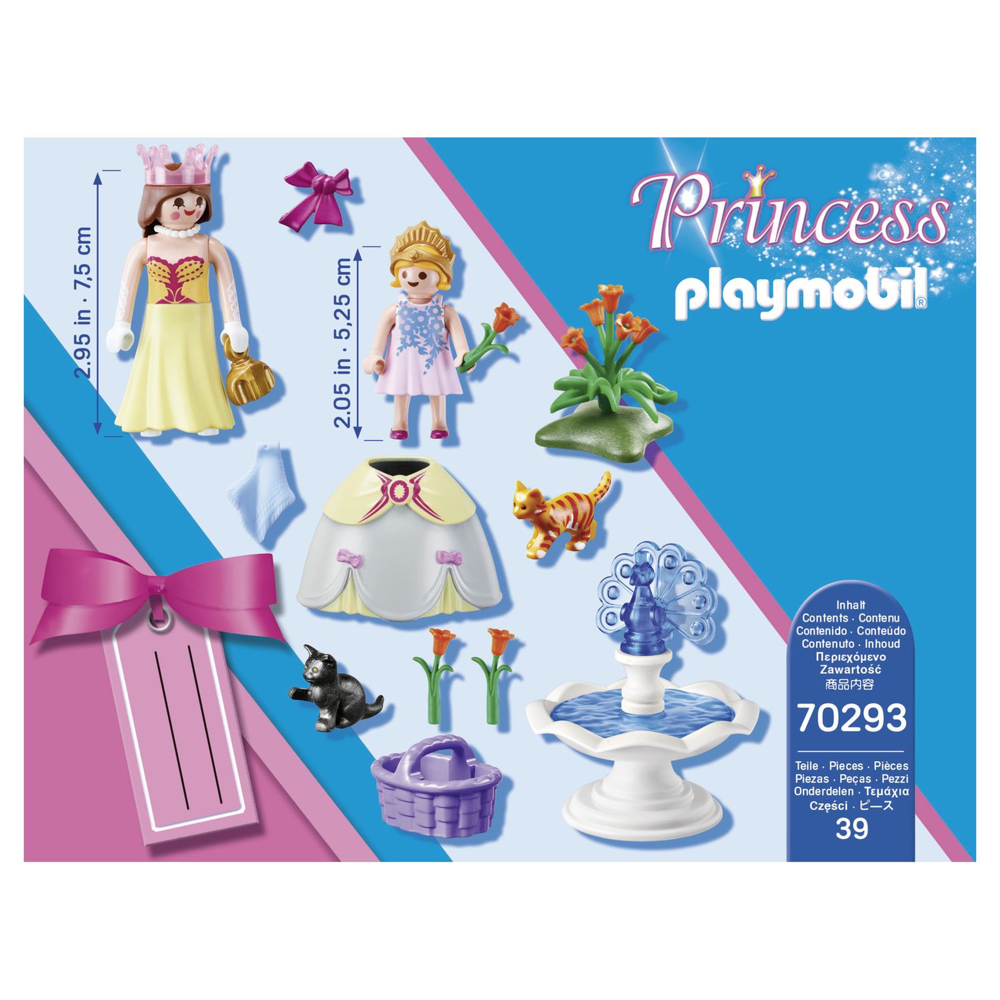 Voir la diapositive 4 : PLAYMOBIL 70293 - Princess - Set cadeau Princesses