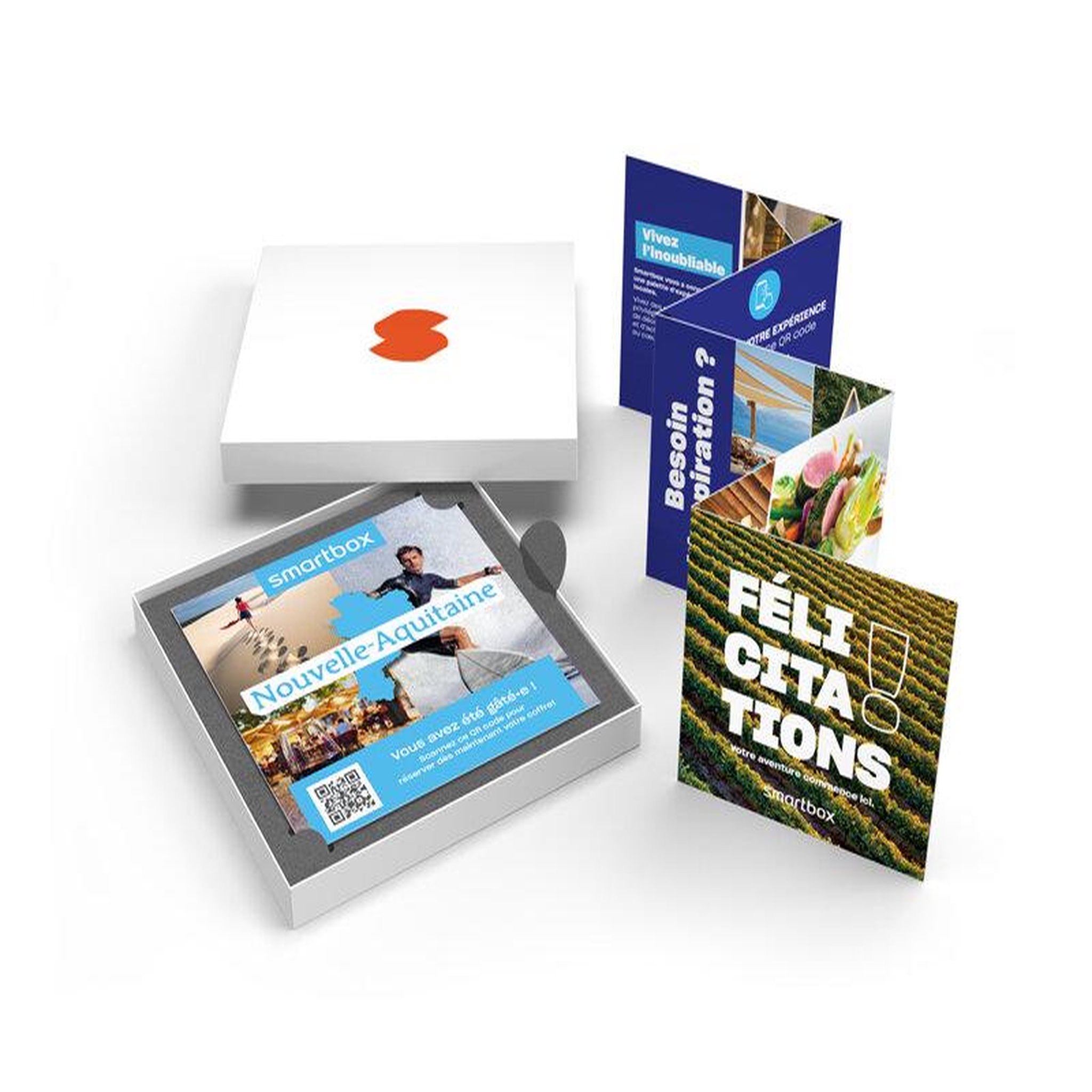 Voir la diapositive 2 : Smartbox Autour de chez vous - région nouvelle-aquitaine - coffret cadeau multi-thèmes