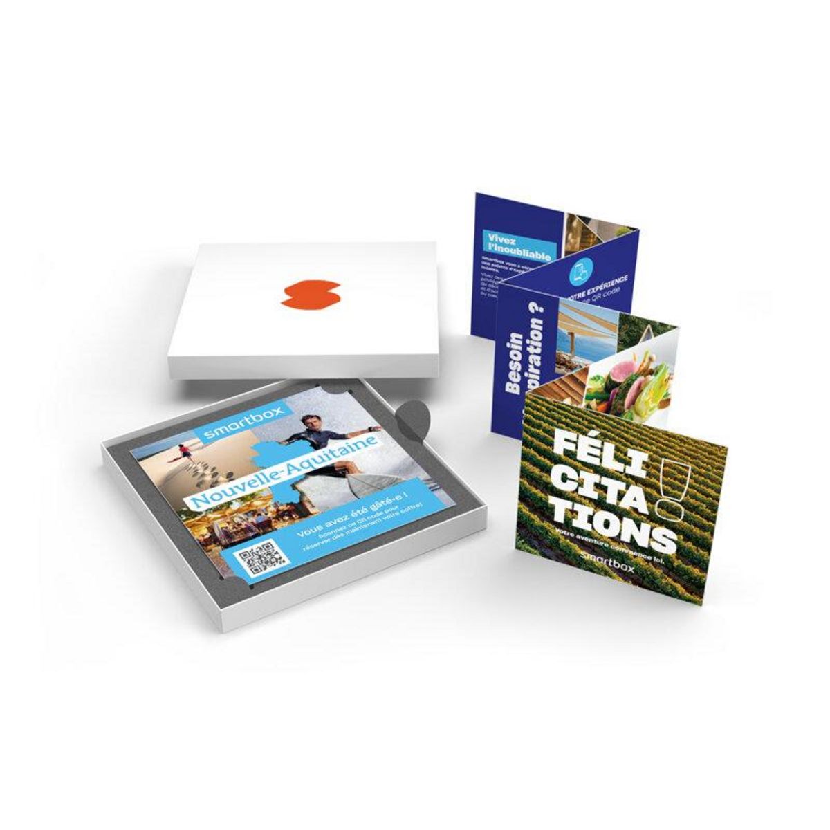 Smartbox Autour de chez vous - Région Nouvelle-Aquitaine - Coffret Cadeau Multi-thèmes