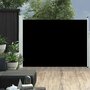 Voir la diapositive 1 : VIDAXL Auvent lateral retractable de patio 120x500 cm Noir