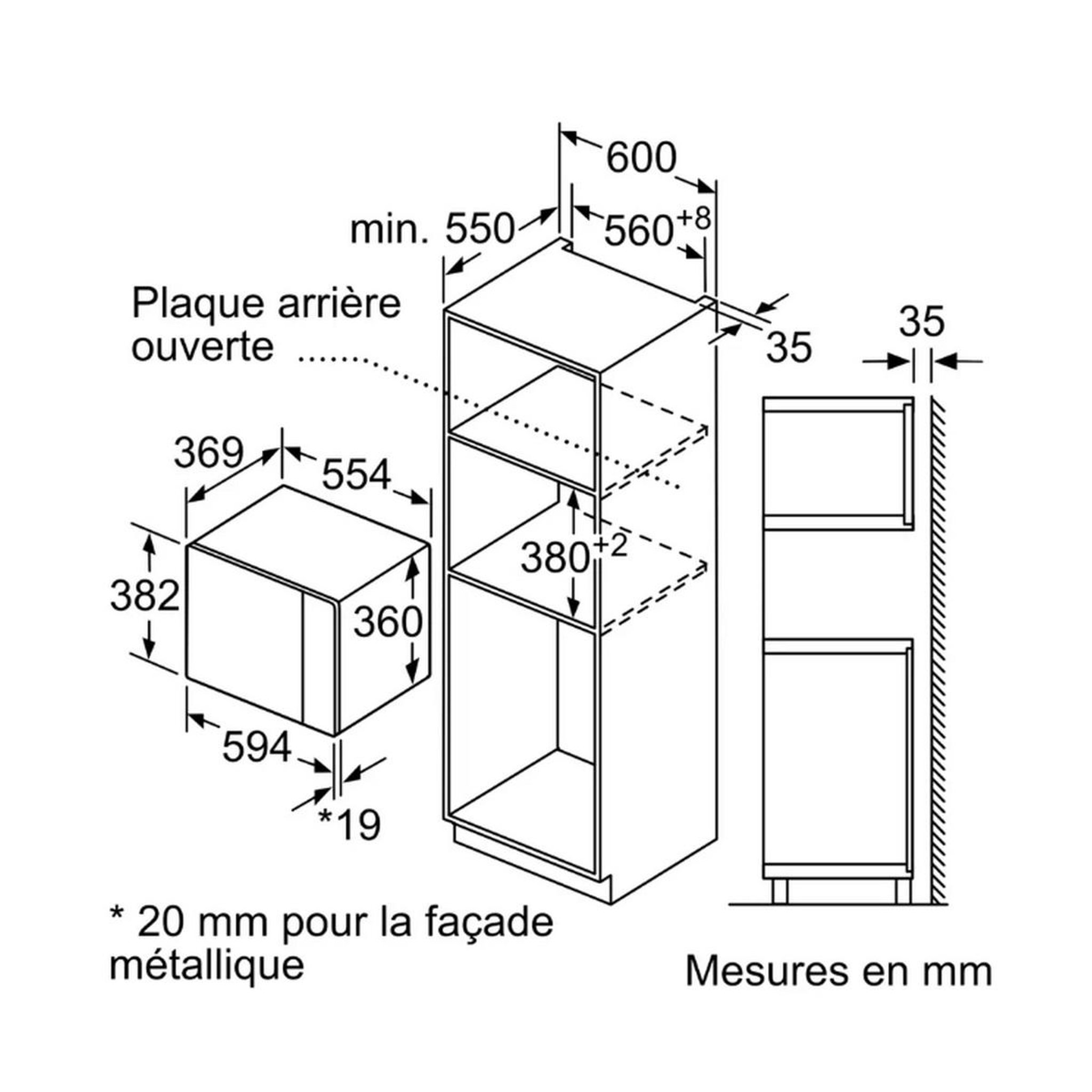 Voir la diapositive 5 : Neff Micro-ondes encastrable  avec grill hlagd53g0 de neff - HLAGD53G0