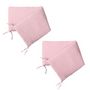 Voir la diapositive 2 : Paris Prix Tour de Lit Bébé  Coton  40x180cm Rose