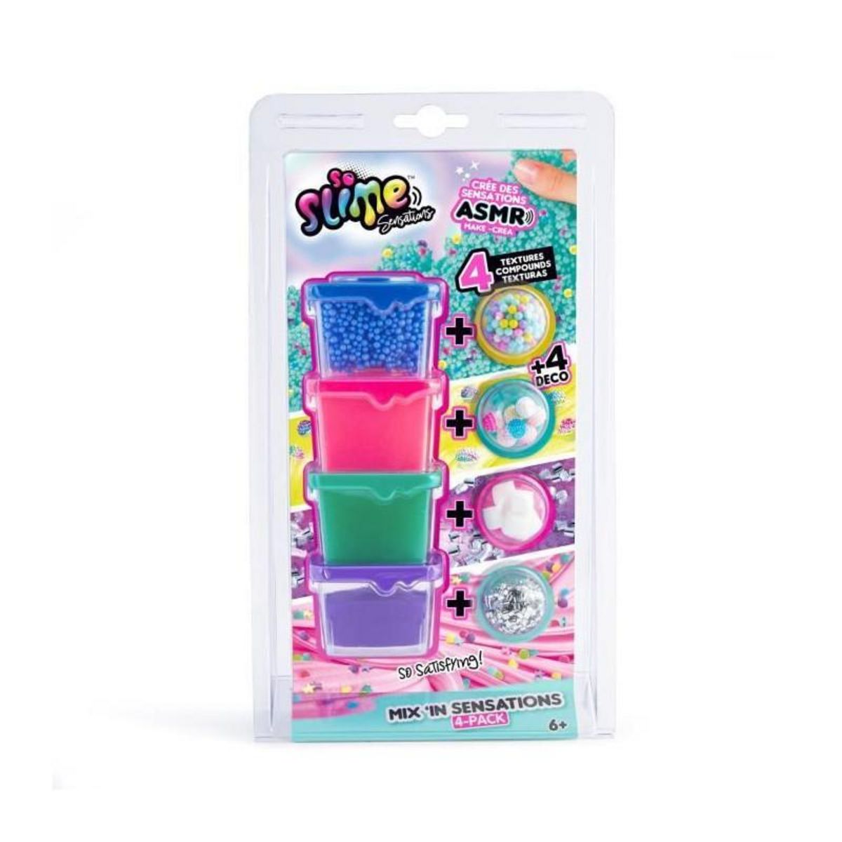 Canal Toys Jeu Mix'in Sensations Canal Toys avec 4 textures à mélanger multicolore