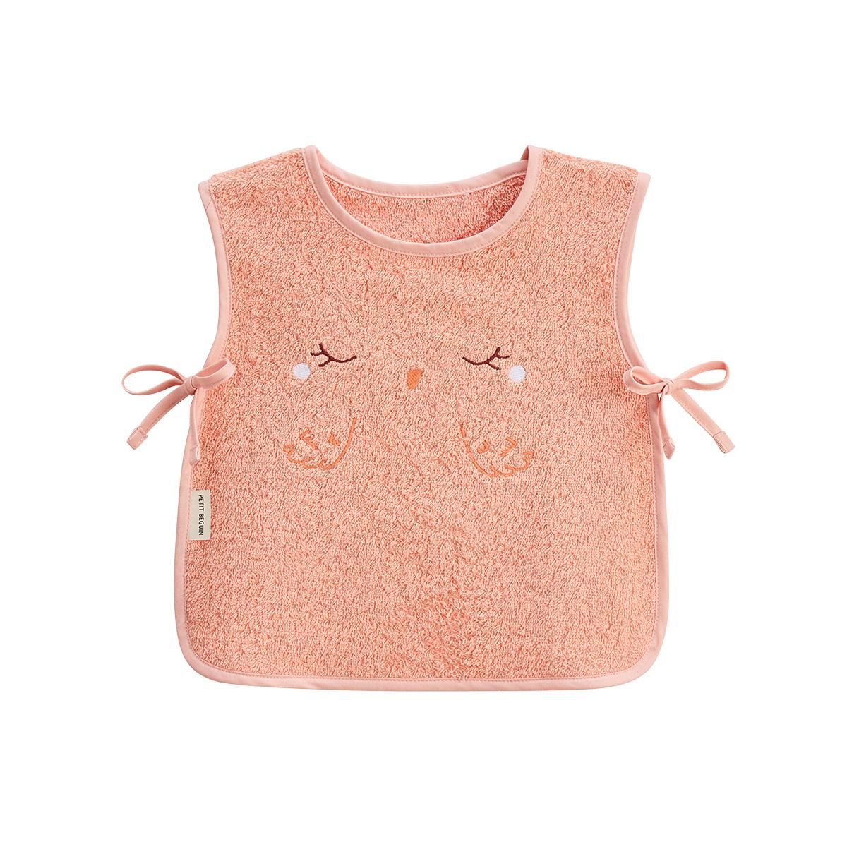 Petit Béguin Lot de 2 bavoirs bébé en éponge Manouk