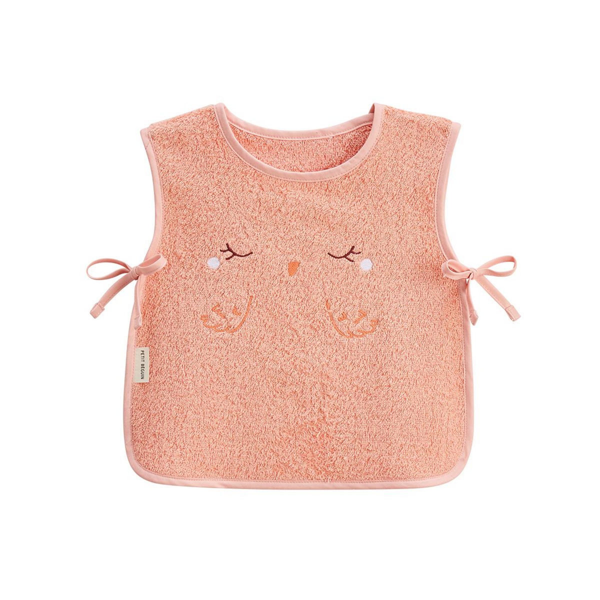 Petit Béguin Lot de 2 bavoirs bébé en éponge Manouk