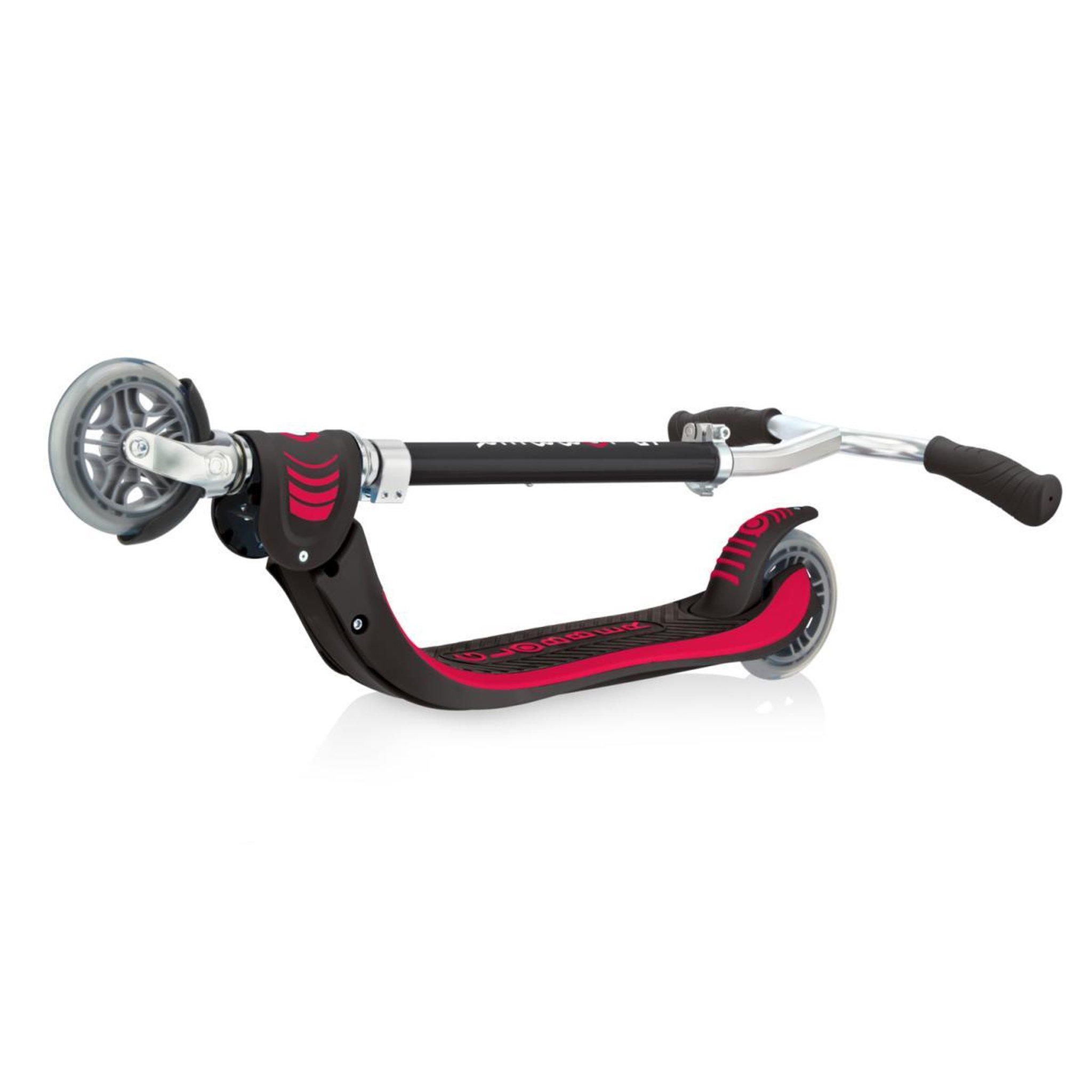 Voir la diapositive 2 : Globber Flow 125 Foldable V2 Noire / Rouge