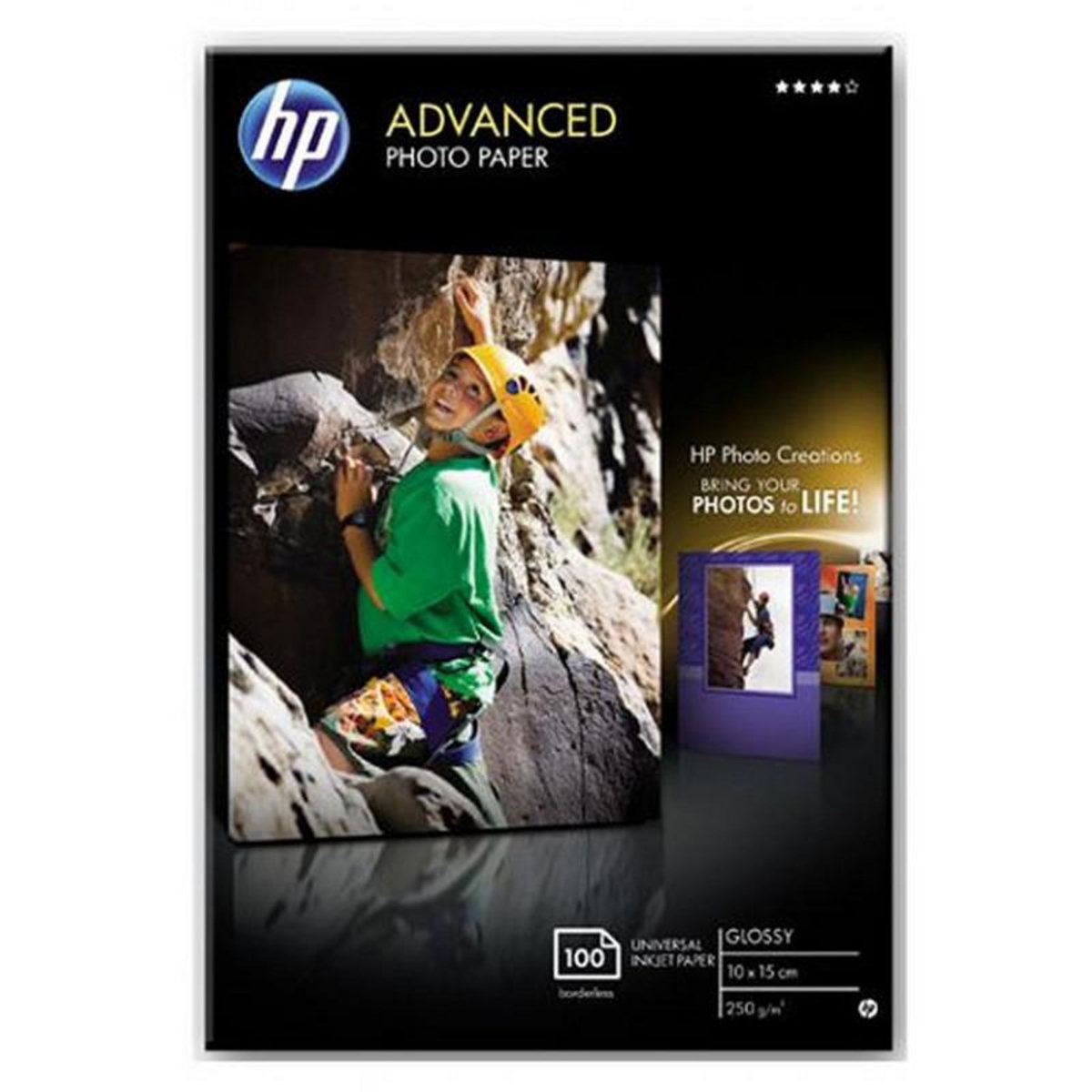 HP Papier photo imprimante HP Advanced Brillant