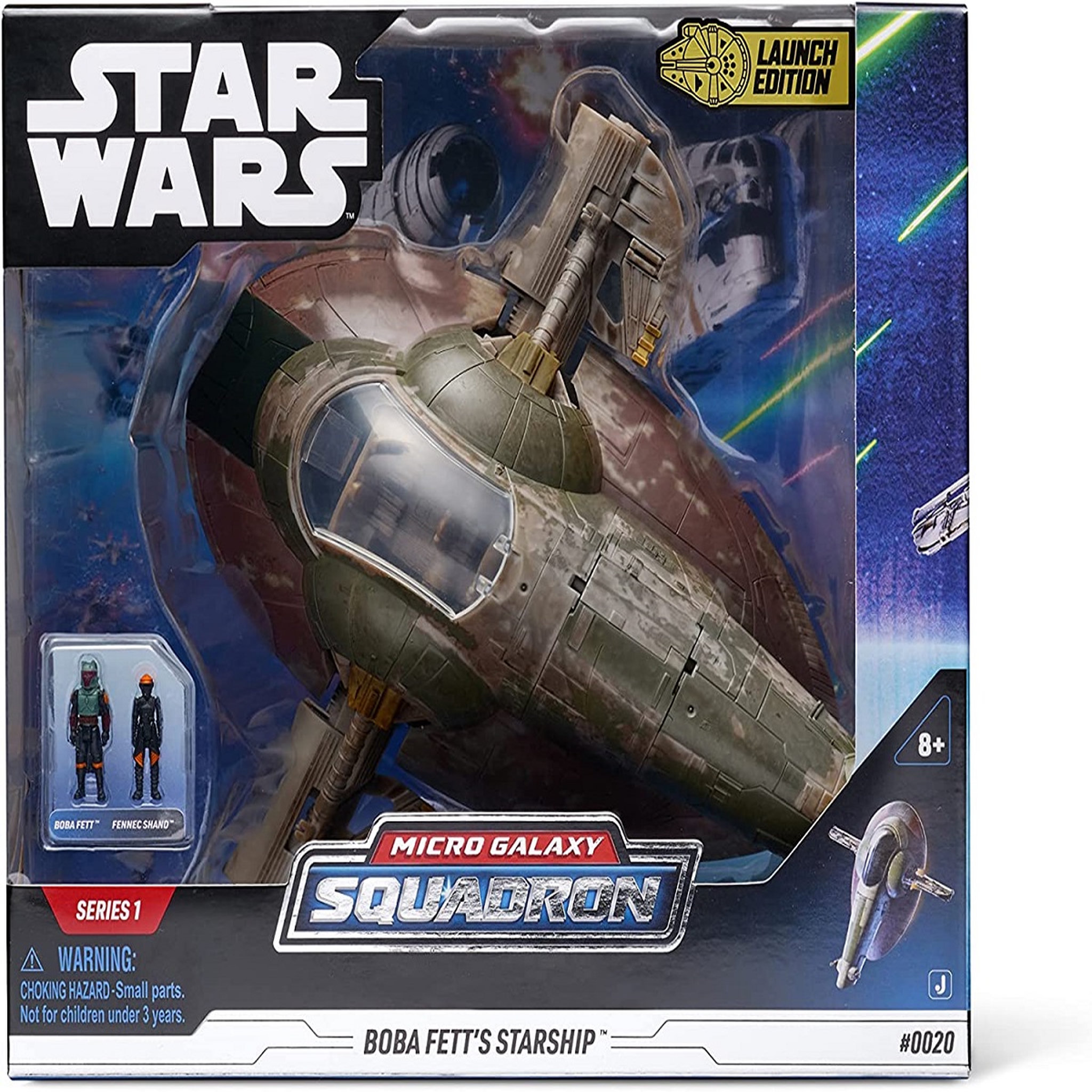 Voir la diapositive 1 : JAZWARES Véhicule Boba deluxe Star Wars MGS