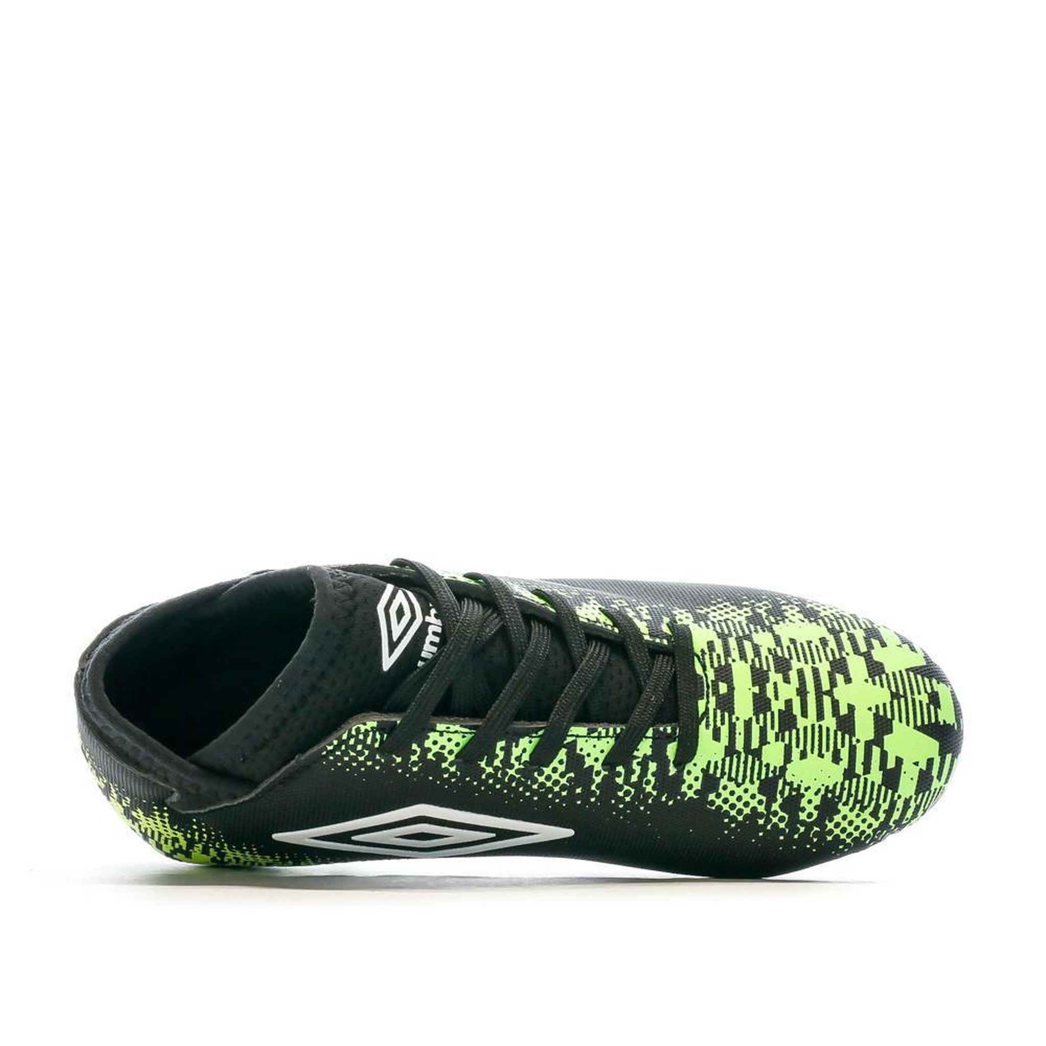 Voir la diapositive 4 : UMBRO Chaussures football Noir/Jaune Garçon Umbro Form Net