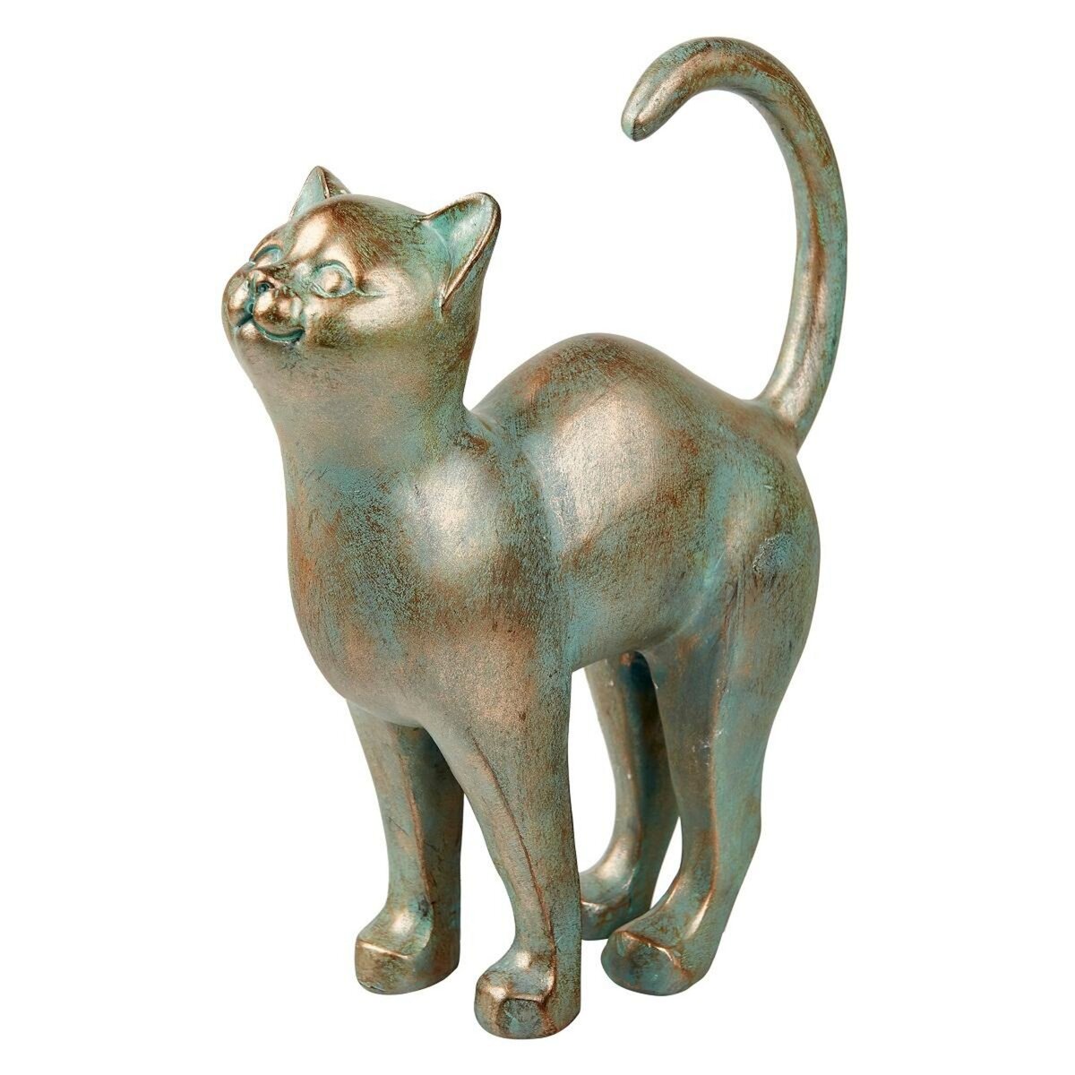 GARDENSTAR Chat en résine - 24cm