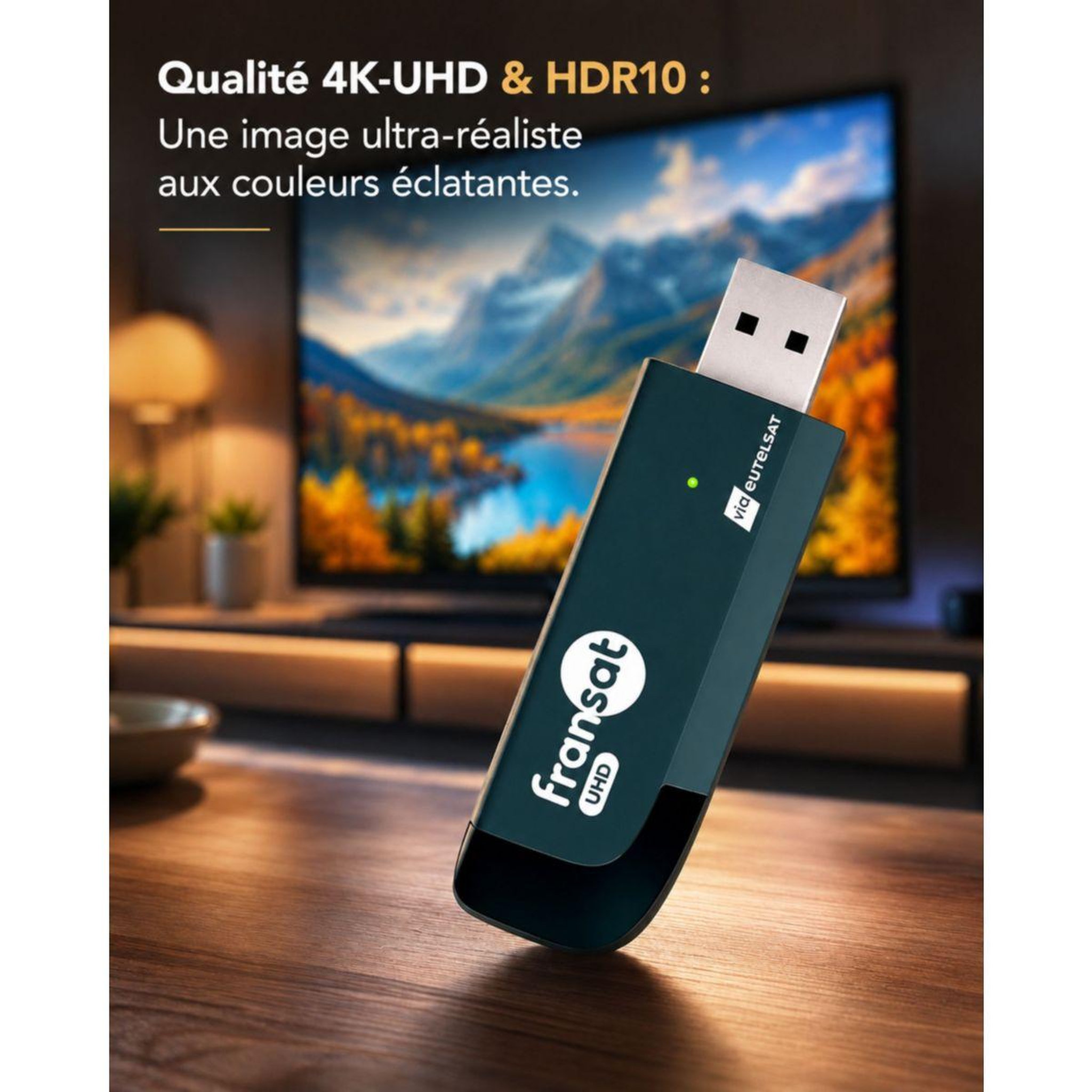 Voir la diapositive 3 : CGV Décodeur satellite e-stick 4k