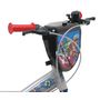 Voir la diapositive 3 : Marvel Vélo 14'' Garçon Licence  Avengers  pour enfant de 95/110 cm avec stabilisateurs à molettes - Plaque décorative avant - Porte bidon - 2 freins et pneus gonflables