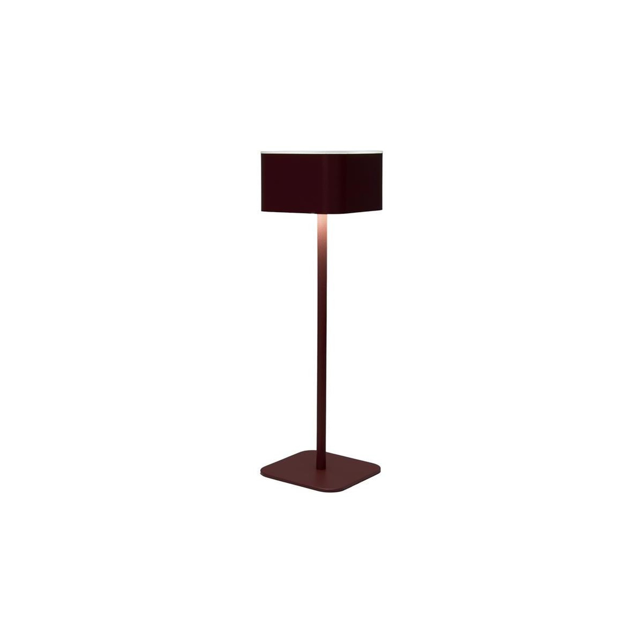 Voir la diapositive 4 : The Home Deco Factory Lampe tactile rechargeable  terra  26cm rouge