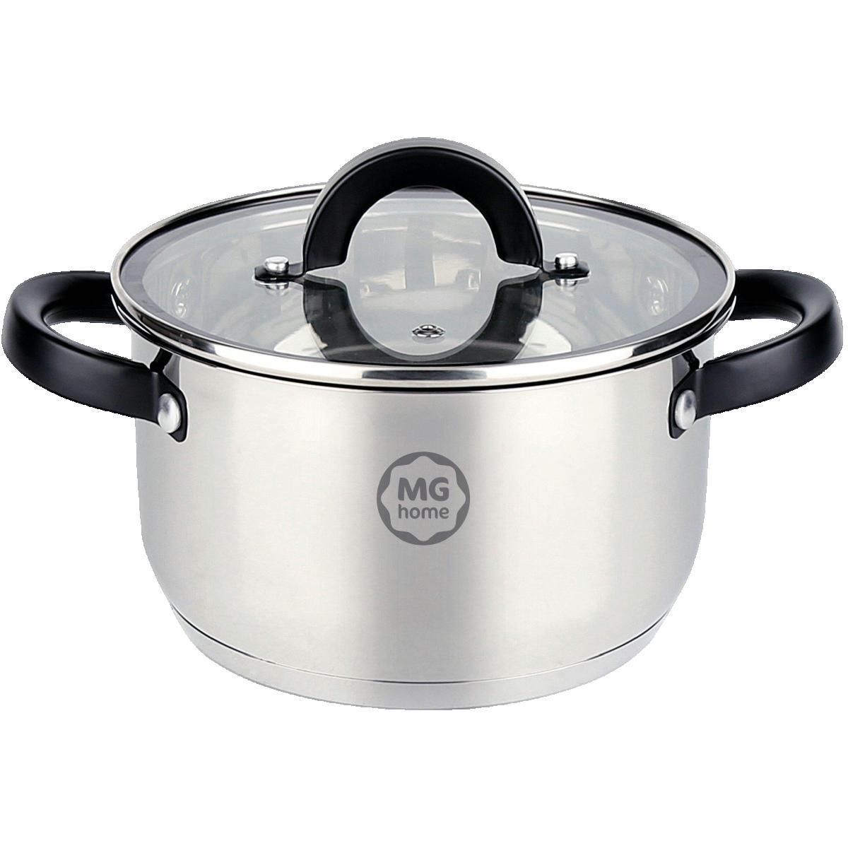 BLACK ET DECKER Batterie de cuisine Black Inox en acier inoxydable