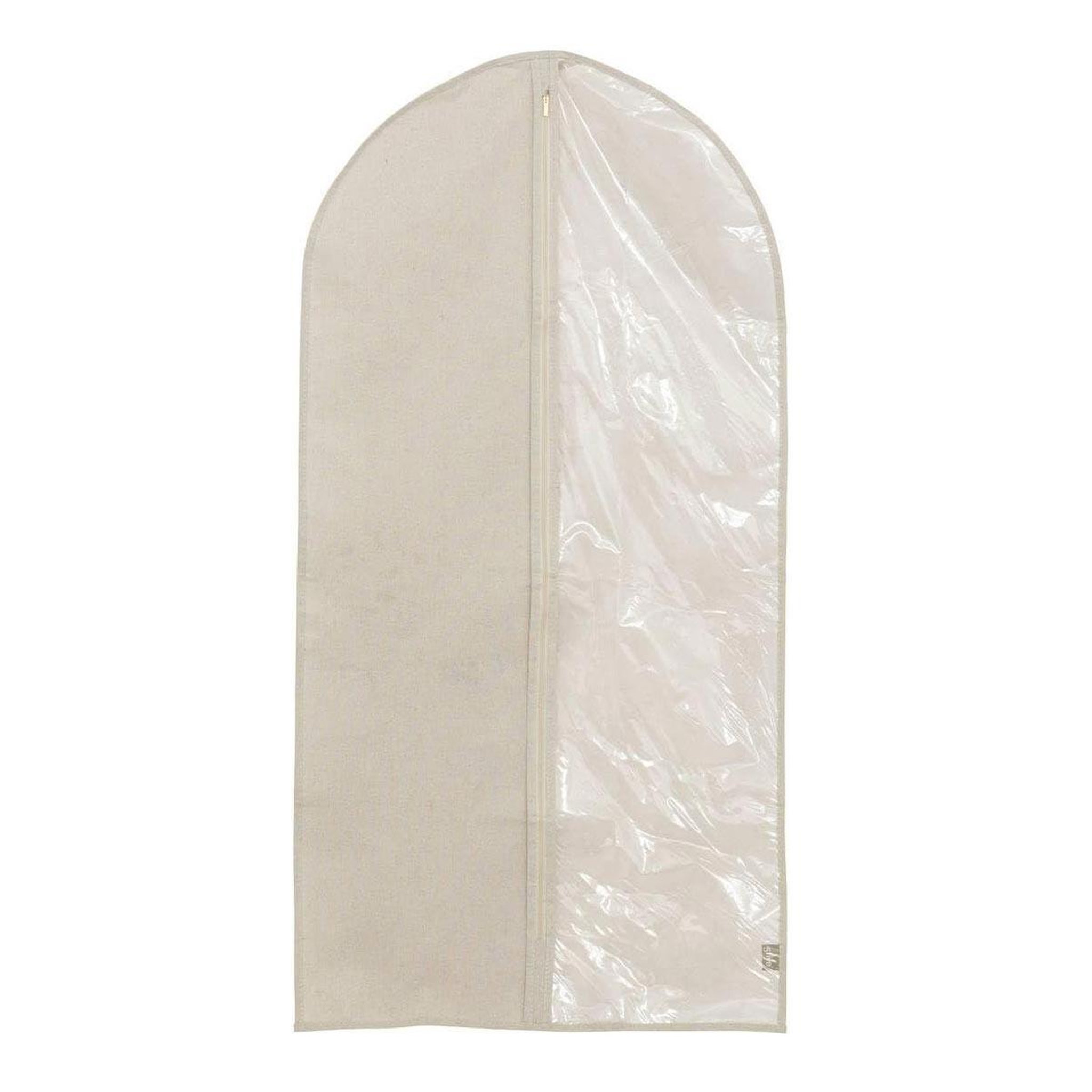 Voir la diapositive 1 : FIVE Housse à Vêtements à Suspendre  Dressy  115cm Beige