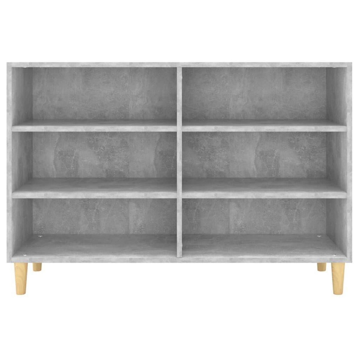 VIDAXL Buffet gris beton 103,5x35x70 cm bois d'ingenierie
