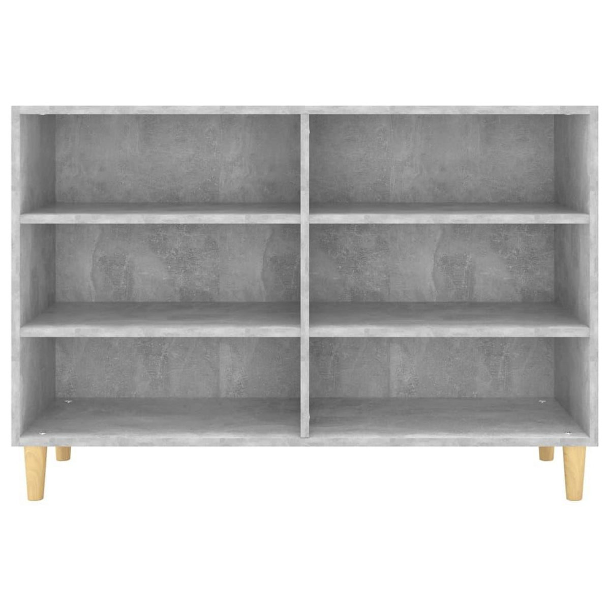 VIDAXL Buffet gris beton 103,5x35x70 cm bois d'ingenierie