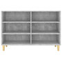 Voir la diapositive 4 : VIDAXL Buffet gris beton 103,5x35x70 cm bois d'ingenierie