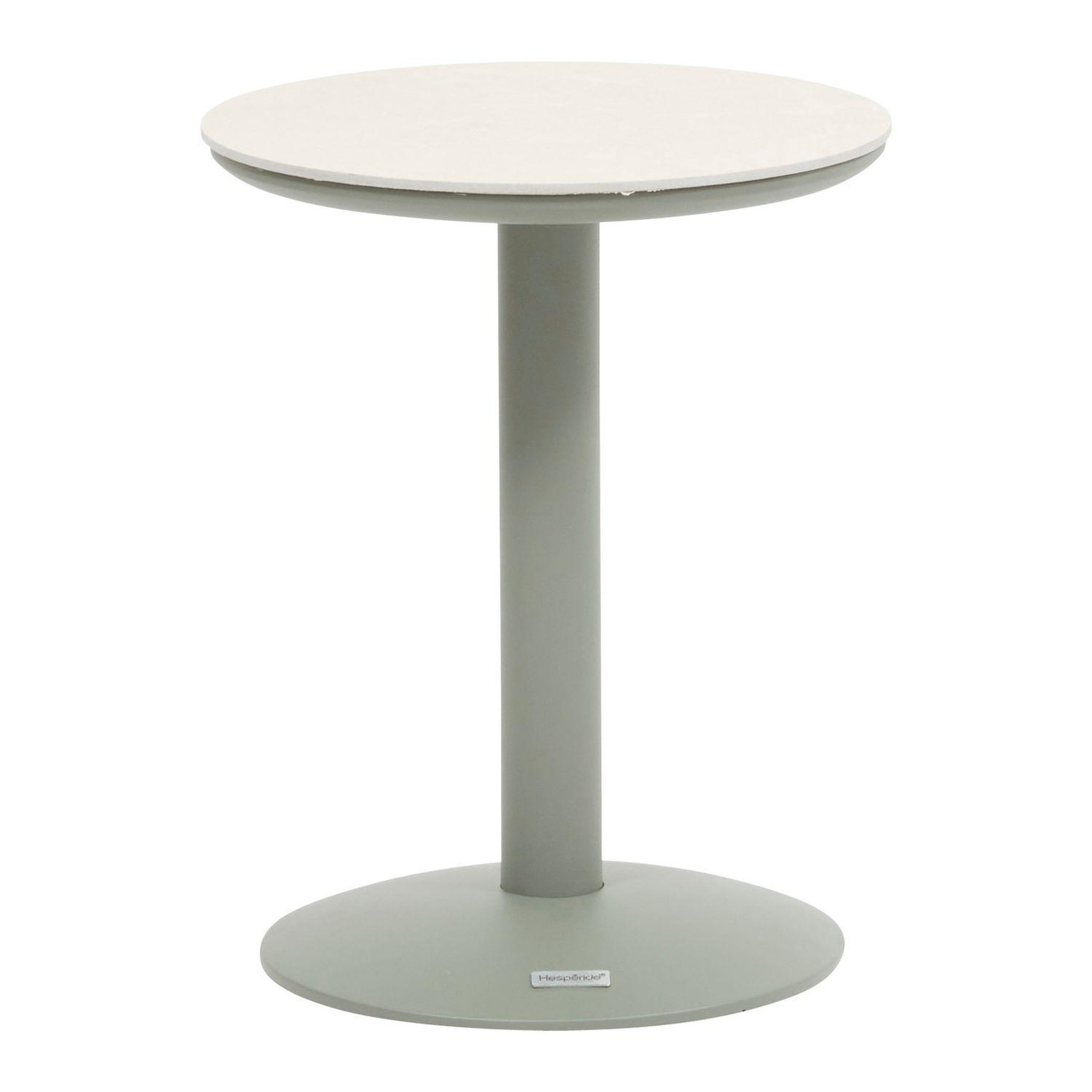 Voir la diapositive 1 : HESPERIDE Table d'appoint de jardin ronde soletia