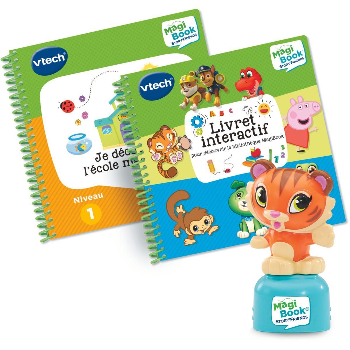 VTECH Jeu éducatif MagiBook Story'Friends - Starter Pack