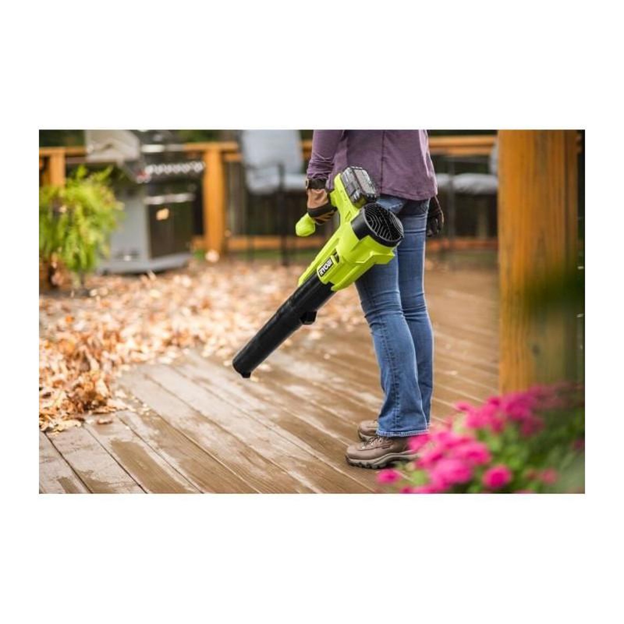 Voir la diapositive 4 : Ryobi Souffleur ryobi 18v one+ - turbo jet - sans batterie ni chargeur - ry18bla-0