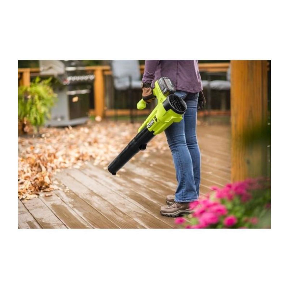 Ryobi Souffleur RYOBI 18V One+ - Turbo jet - sans batterie ni chargeur - RY18BLA-0