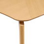 Voir la diapositive 2 : ATMOSPHERA Table à Manger en Bois  Ilona  90x180cm Sable