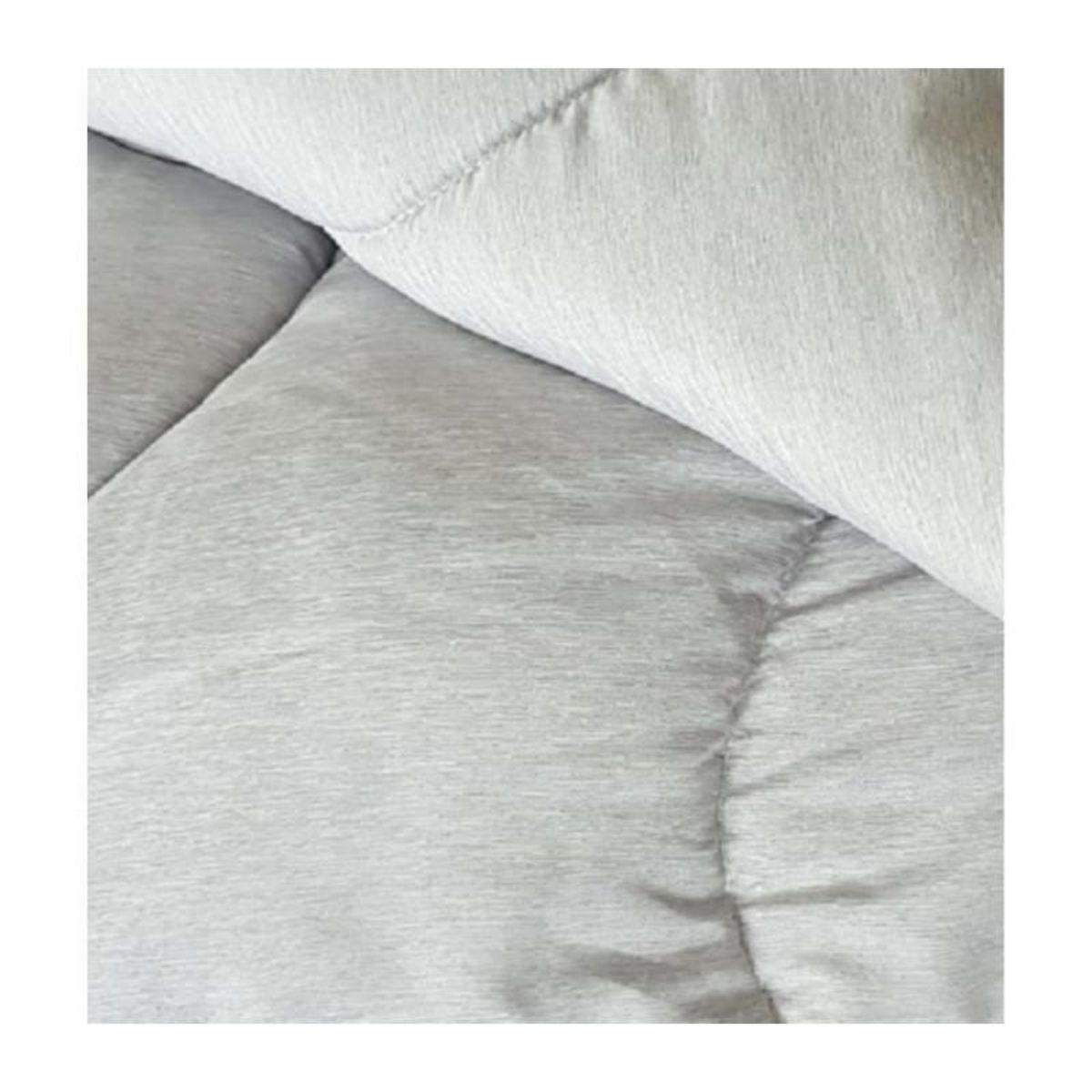 ABEIL ABEIL Couette temperee BICOLORE 220x240cm - Blanc + Gris chine