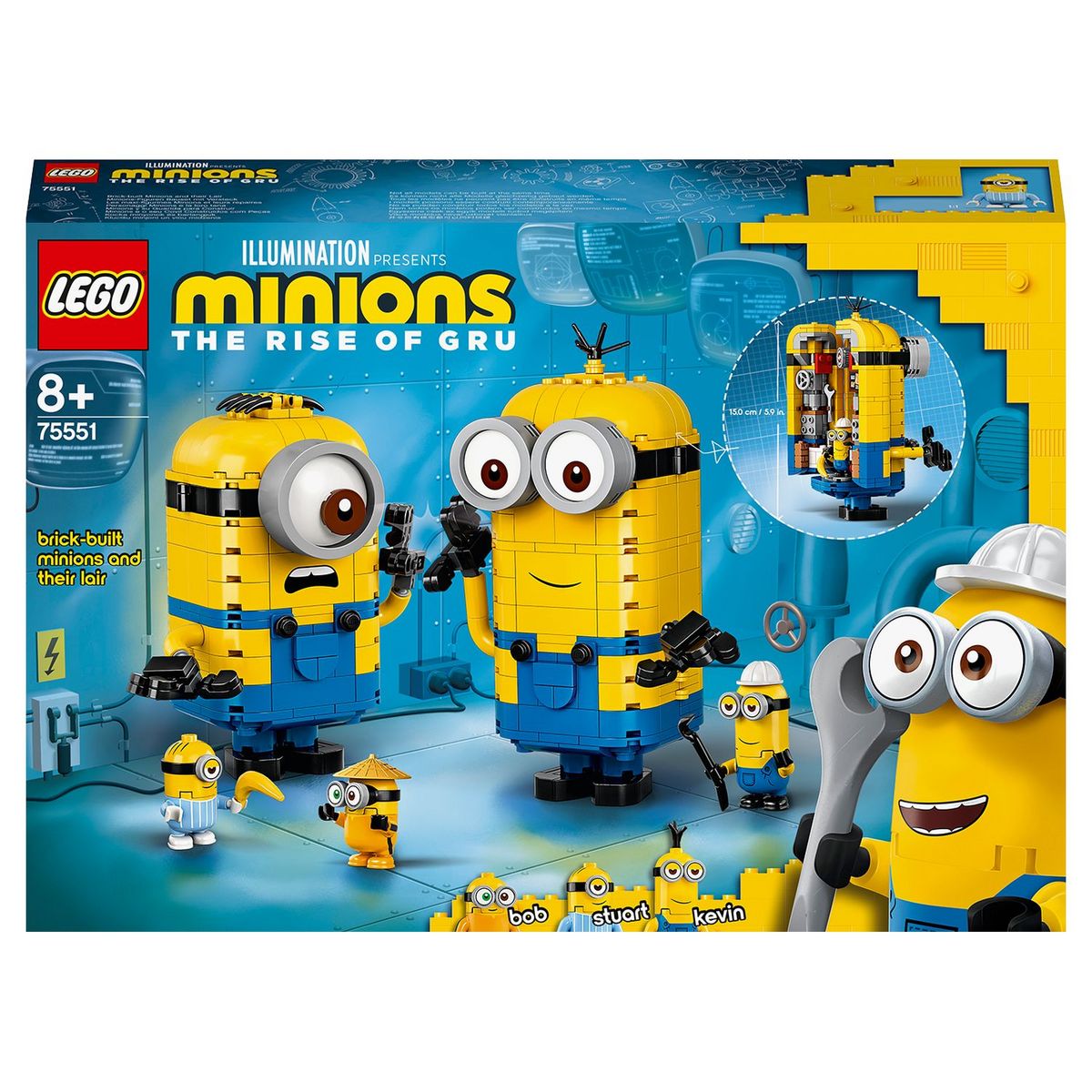 LEGO Minions 75551 - Maxi-Minions et leurs repaires