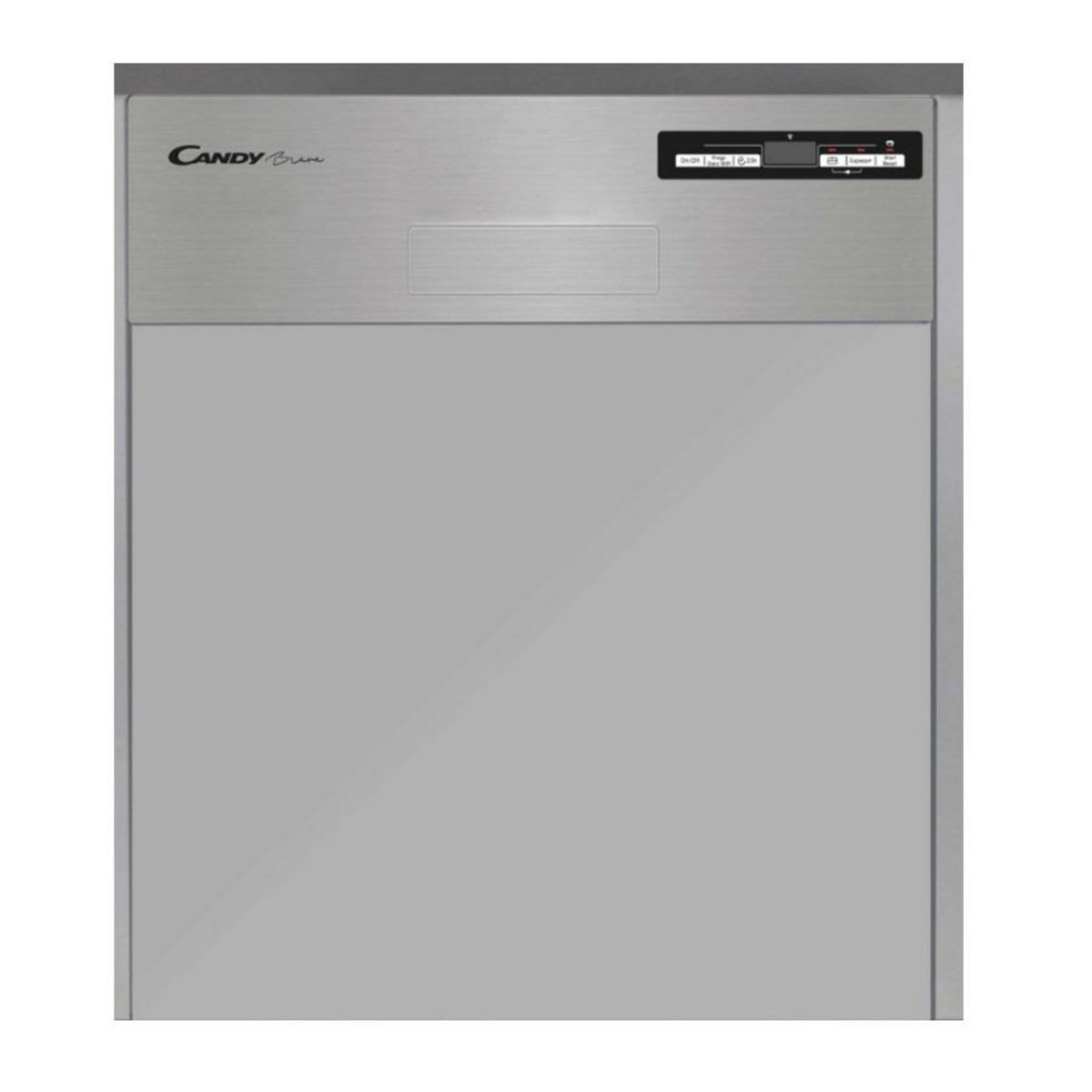 Candy Lave-vaisselle 60cm 13 couverts 46db intégrable avec bandeau inox - cdsn2d350px