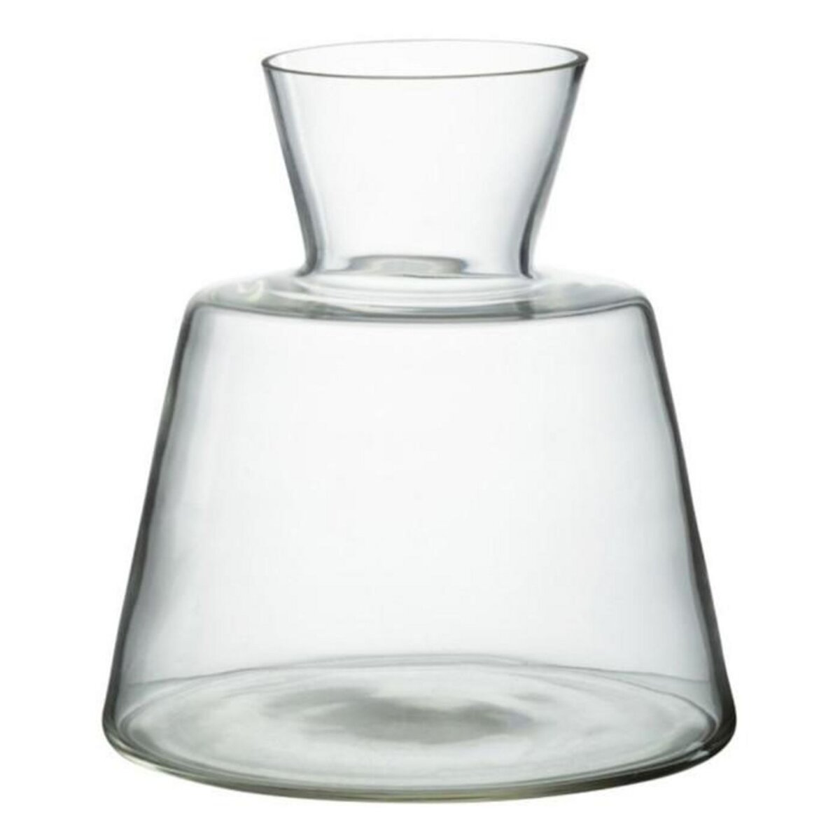 Paris Prix Vase Évasé en Verre  Conique  20cm Transparent