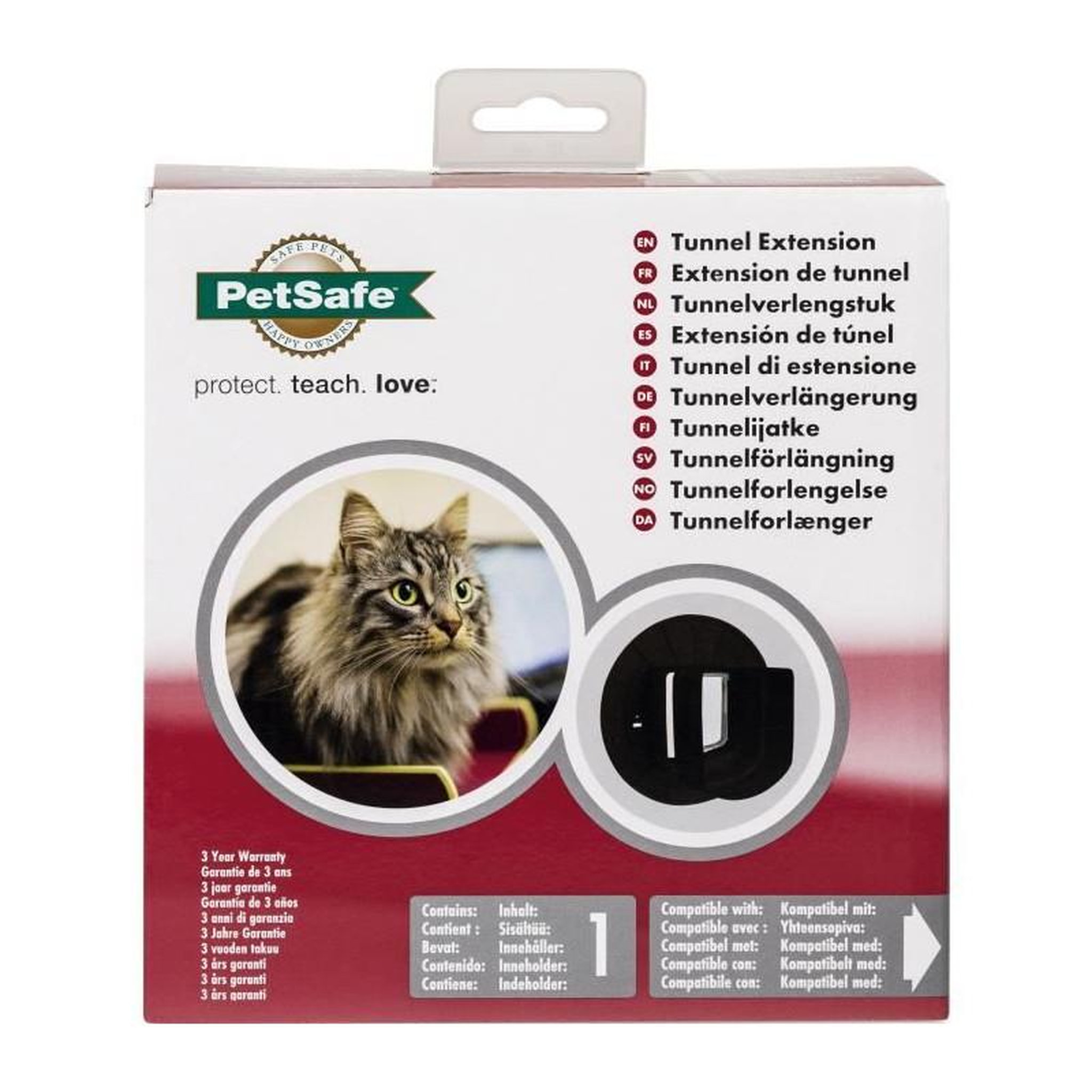 PETSAFE Tunnel d'extension pour porte - PETSAFE - MICROSHIP - Brun