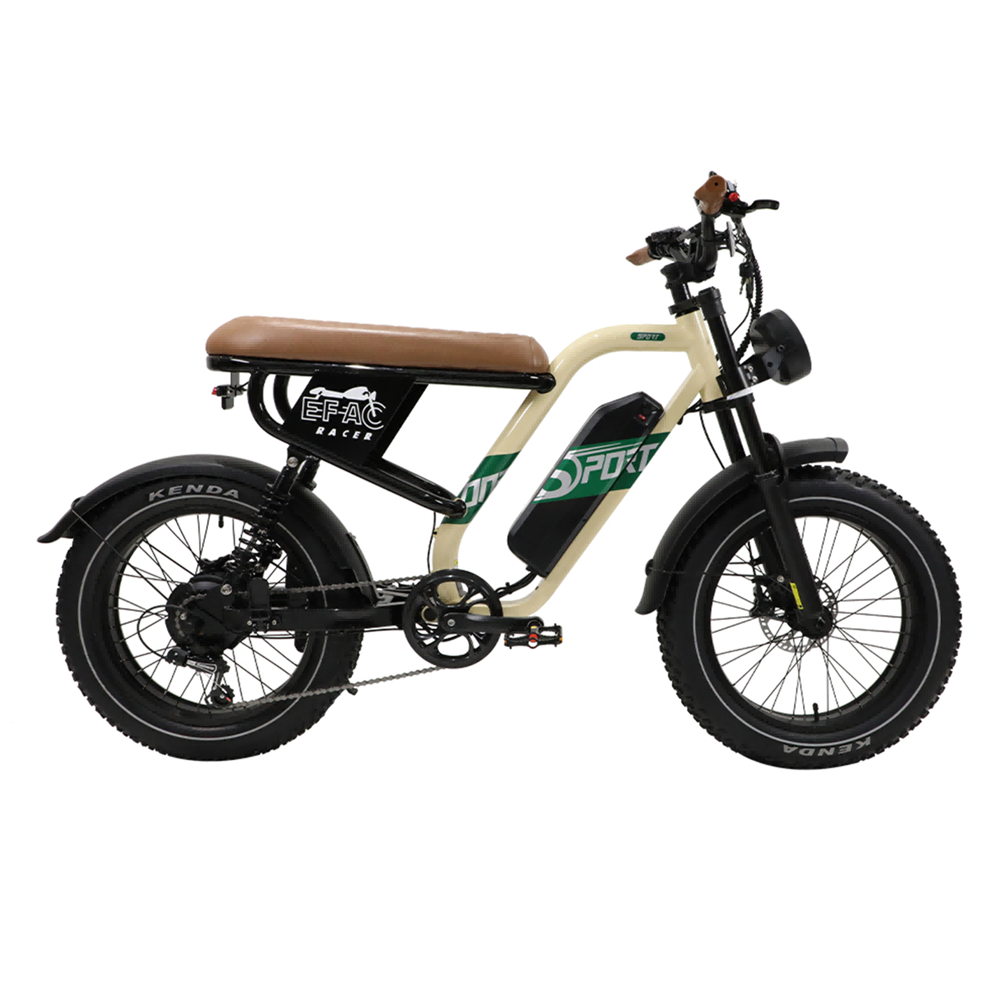 ONESPORT Vélo électrique Onesport W66 style moto, couple de 65 Nm, application