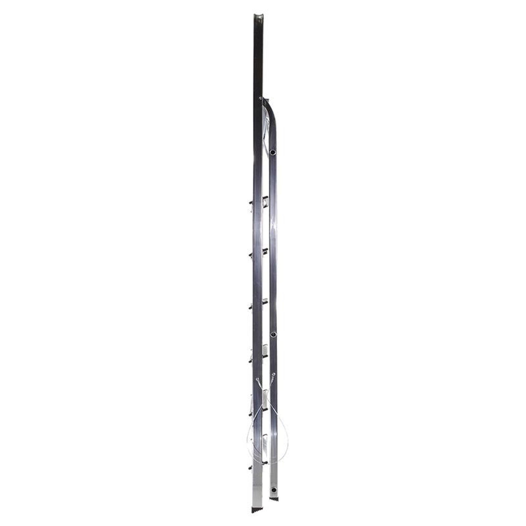 Voir la diapositive 4 : HAILO Escabeau ménager pliable en aluminium 7 marches léger Selekta