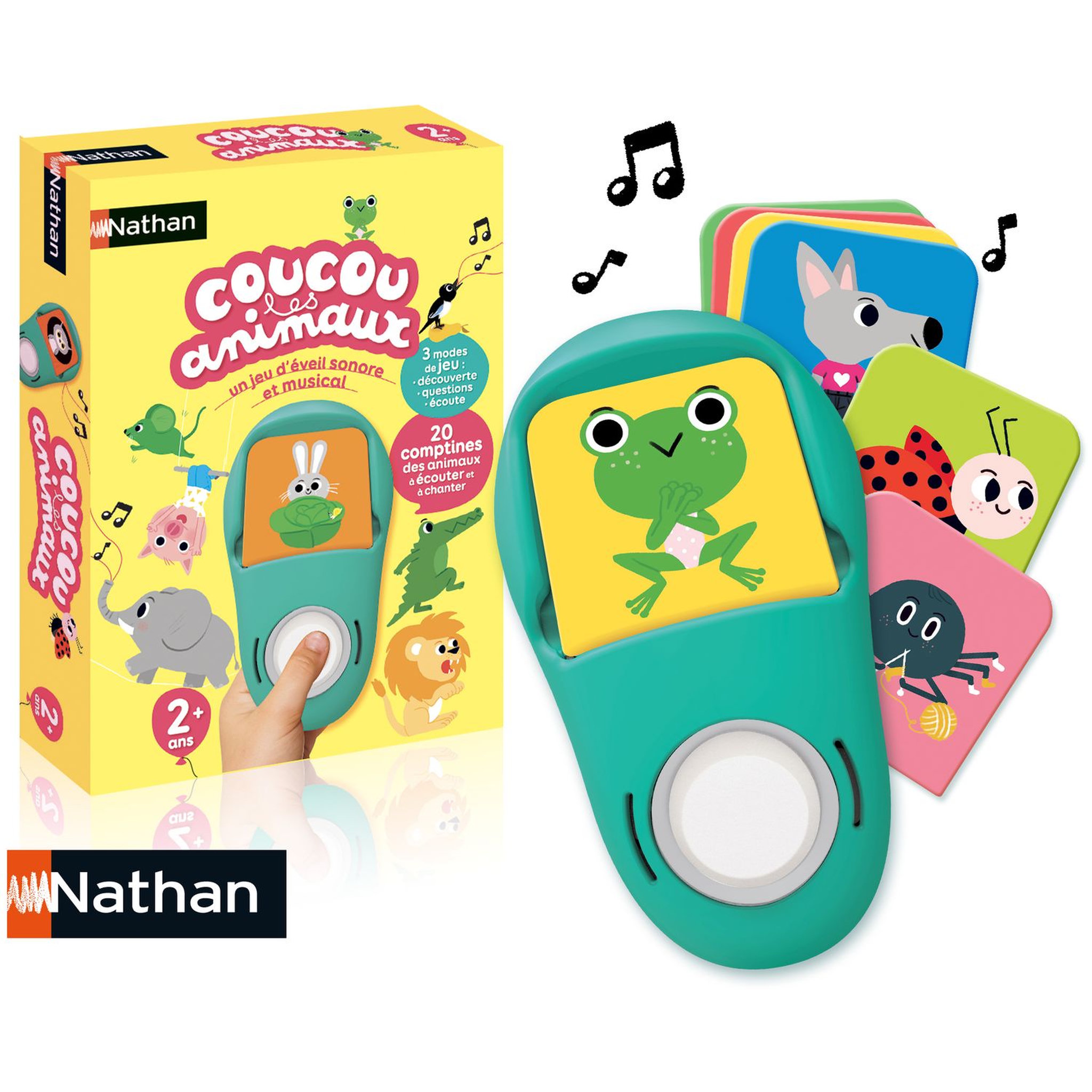 DISET Jeu musical - Coucou les animaux neuf