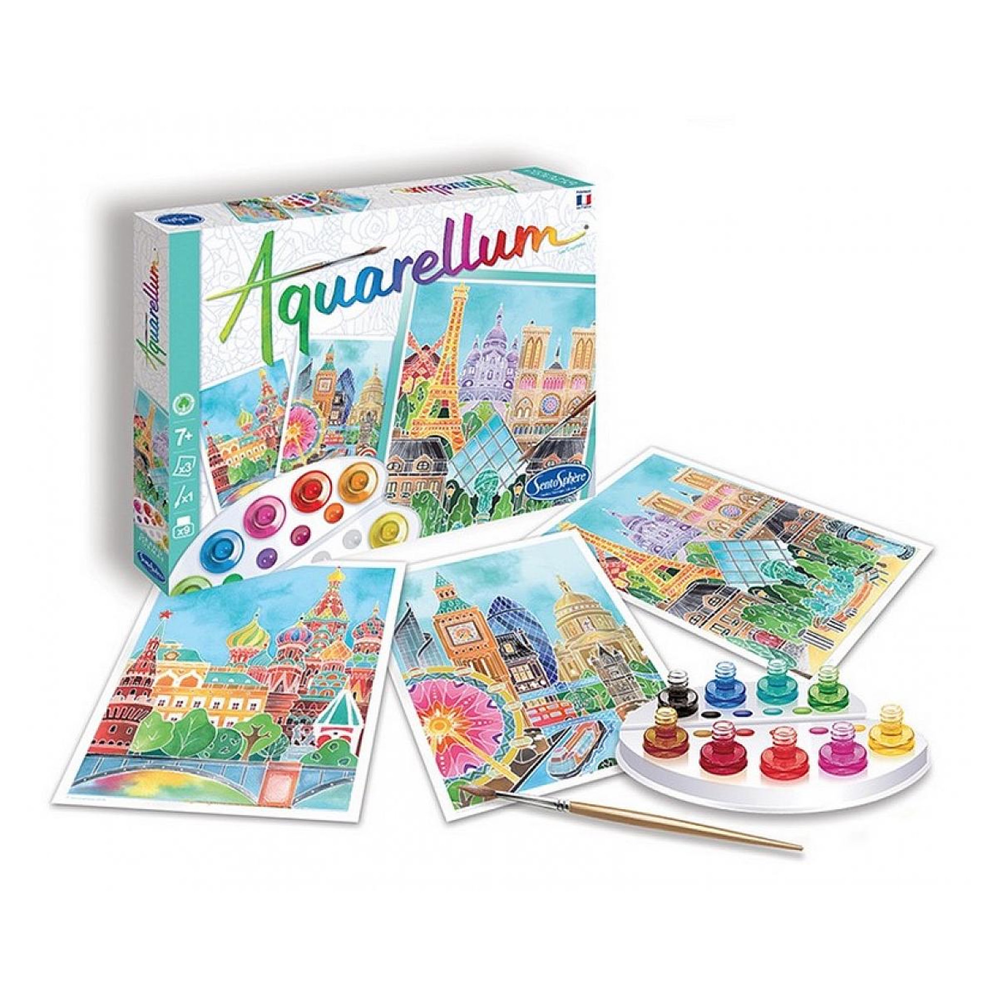 Voir la diapositive 2 : Sentosphere Aquarellum GM Les capitales