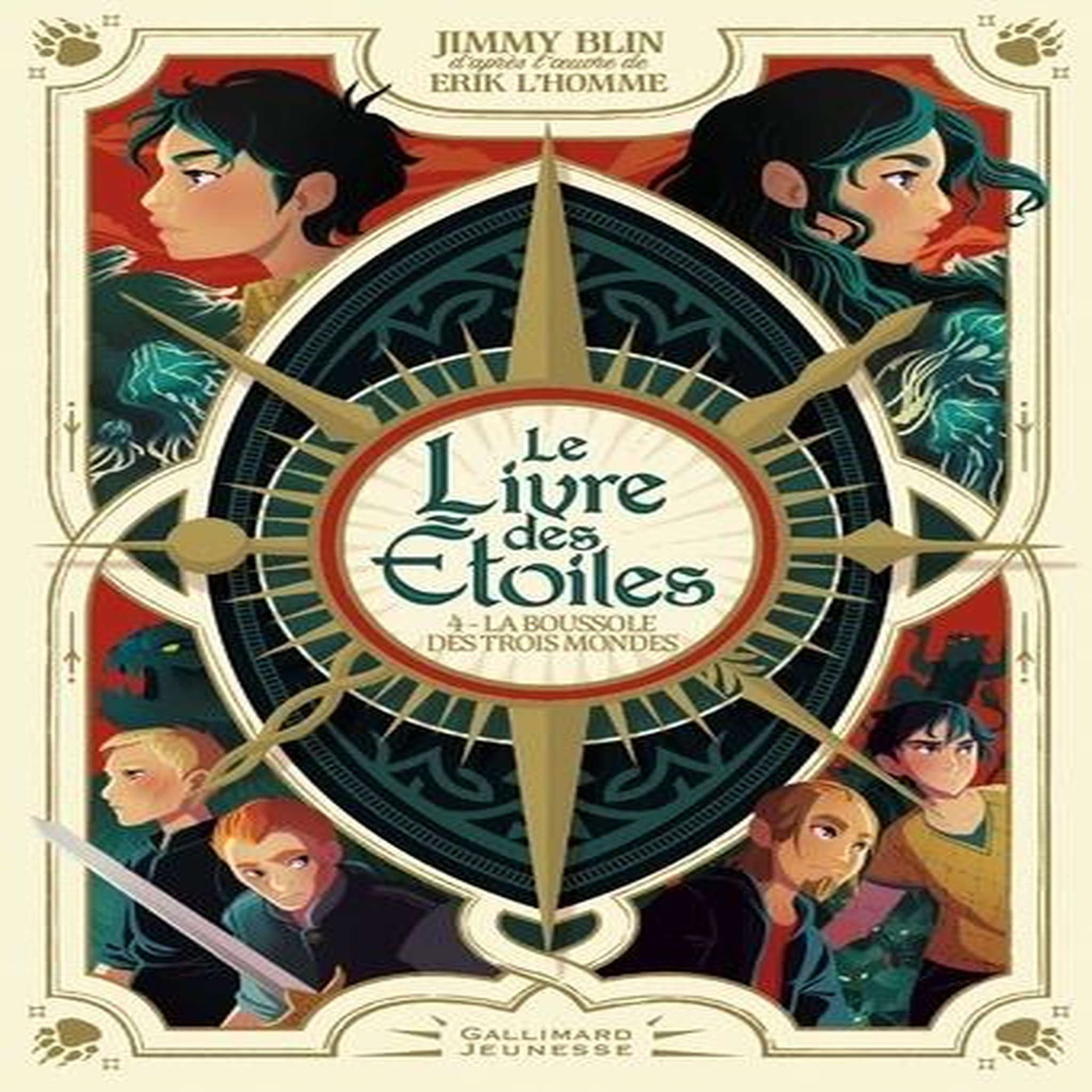 LE LIVRE DES ETOILES TOME 4 : LA BOUSSOLE DES TROIS MONDES, Blin Jimmy