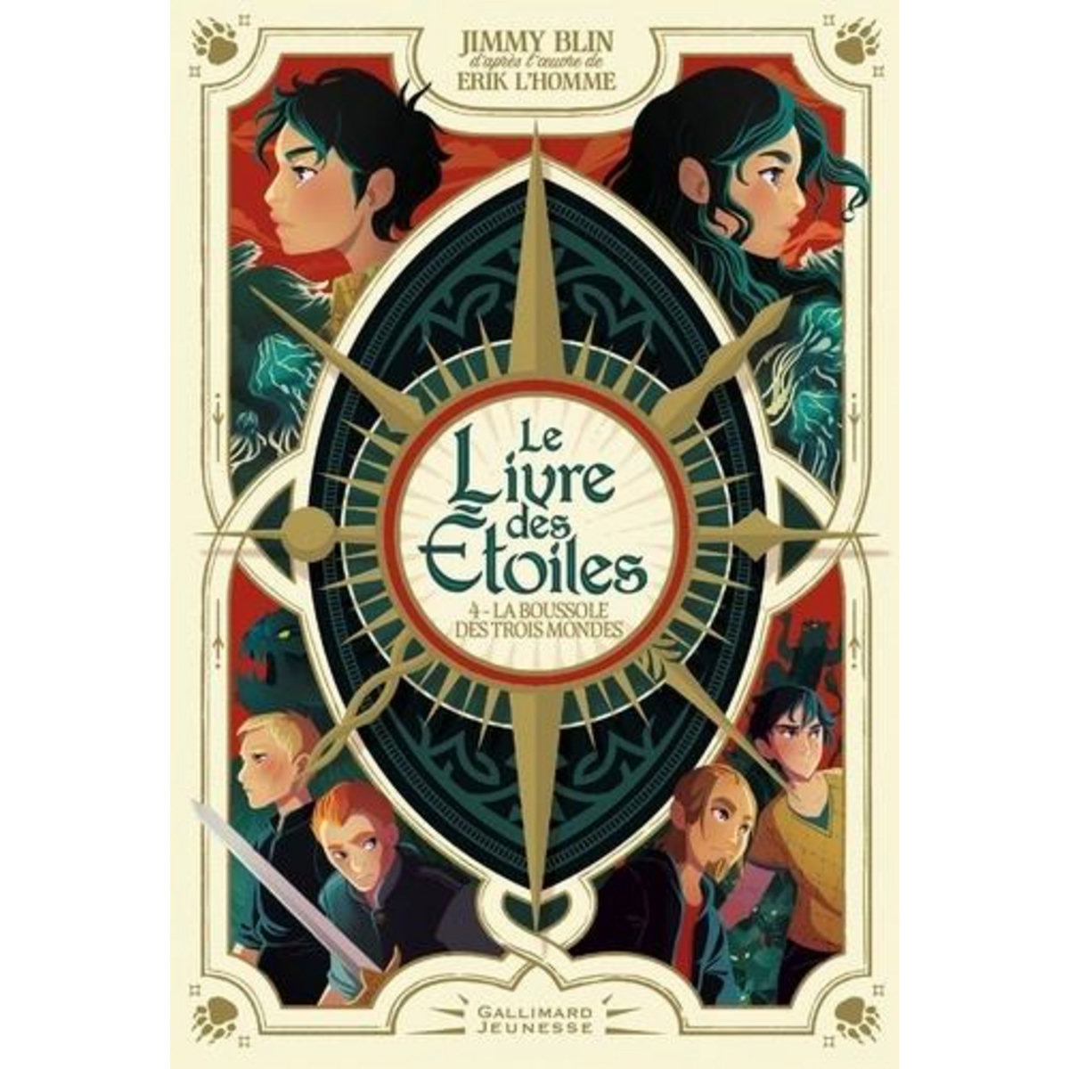 LE LIVRE DES ETOILES TOME 4 : LA BOUSSOLE DES TROIS MONDES, Blin Jimmy