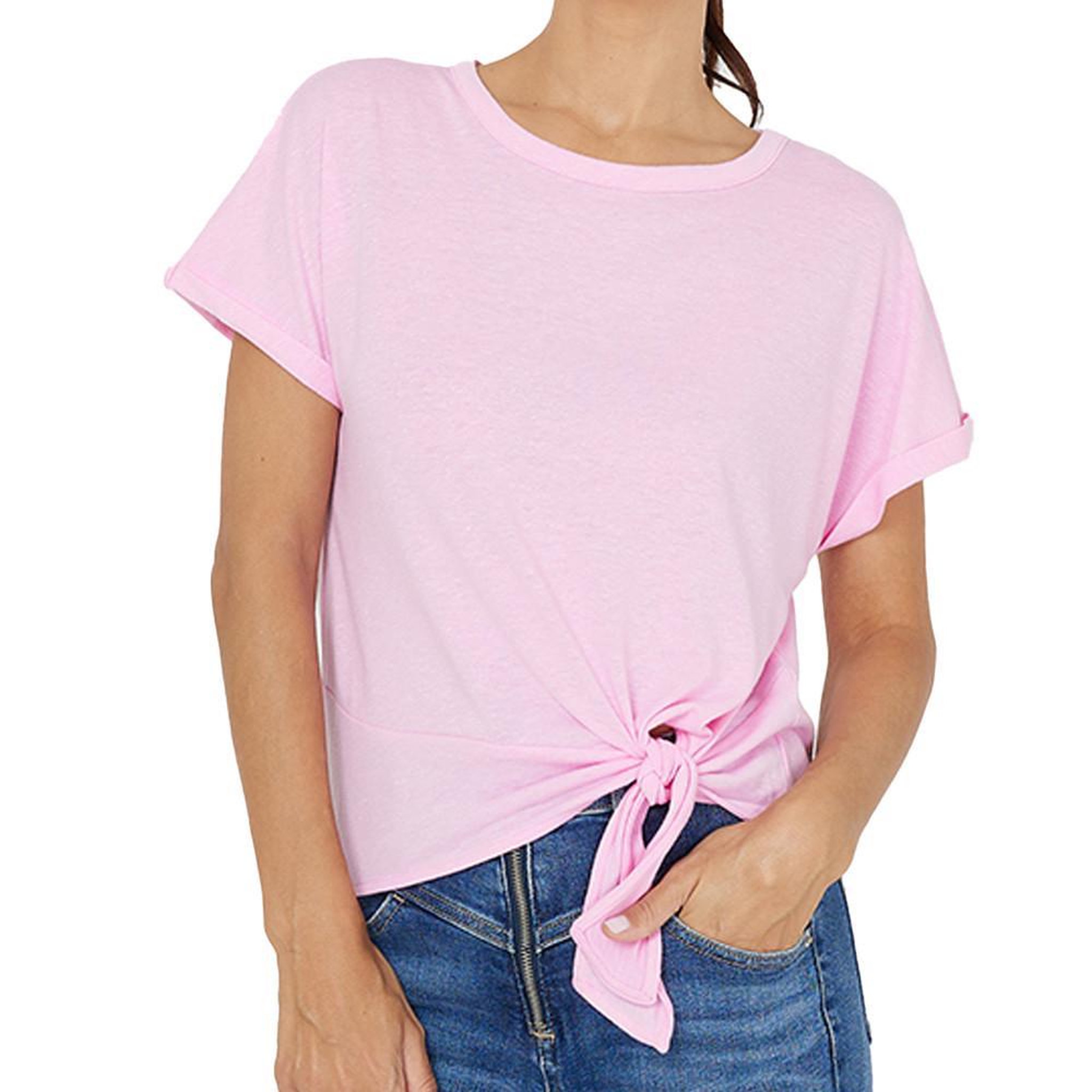 Vero Moda T-Shirt Rose Femme Vero Moda Marijune. Coloris disponibles : Rose