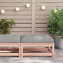 Voir la diapositive 3 : VIDAXL Repose-pied de jardin avec coussin bois massif douglas