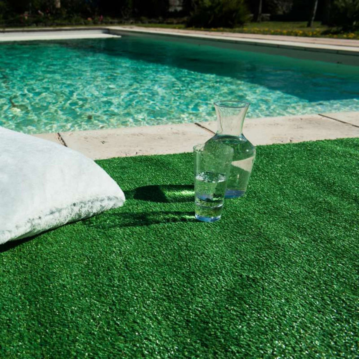  Gazon artificiel Werkapro, épaisseur 1 cm 1 x 4 m soit 4m2