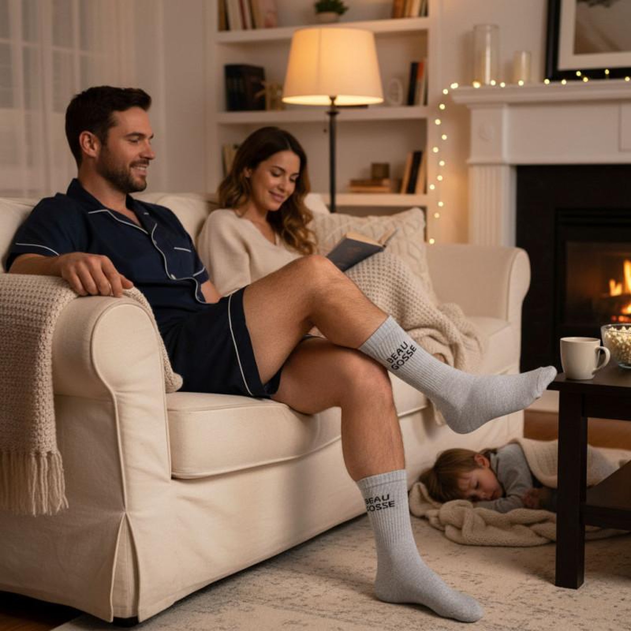 Voir la diapositive 5 : OZABI OZABI Chaussettes Homme Message Humoristiques