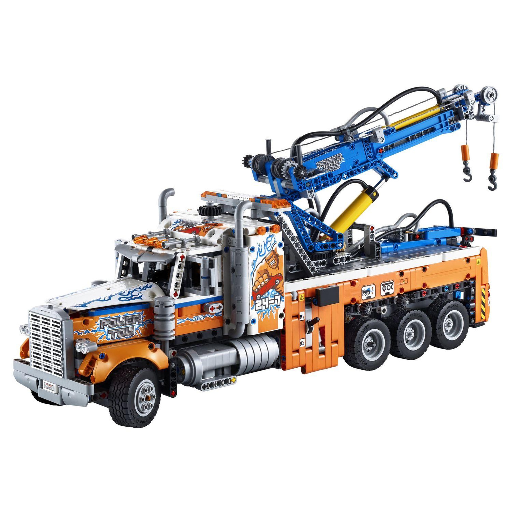 Voir la diapositive 2 : LEGO Technic 42128 Le Camion de Remorquage Lourd dès 11 ans