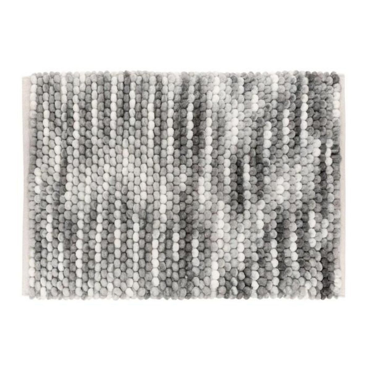 FIVE Tapis de Bain en Coton  Dégradé  50x75cm Gris