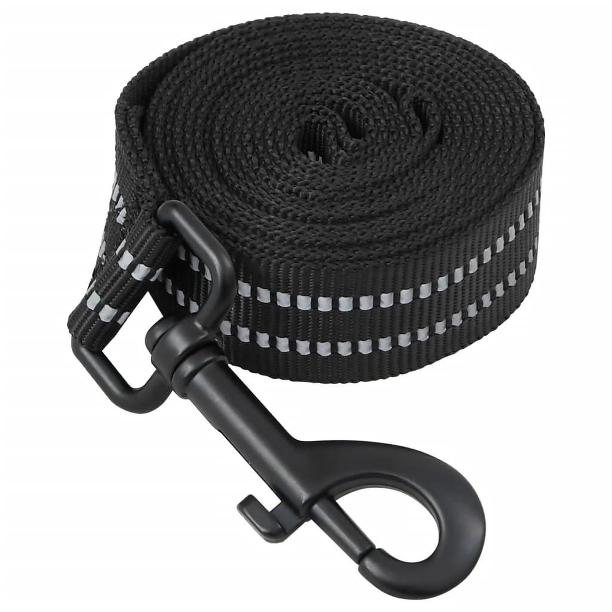 Voir la diapositive 5 : VIDAXL Harnais pour chien avec laisse et collier reglables noir S