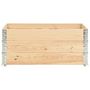 Voir la diapositive 3 : VIDAXL Jardinieres surelevees 3 pcs 100x150 cm Bois de pin solide