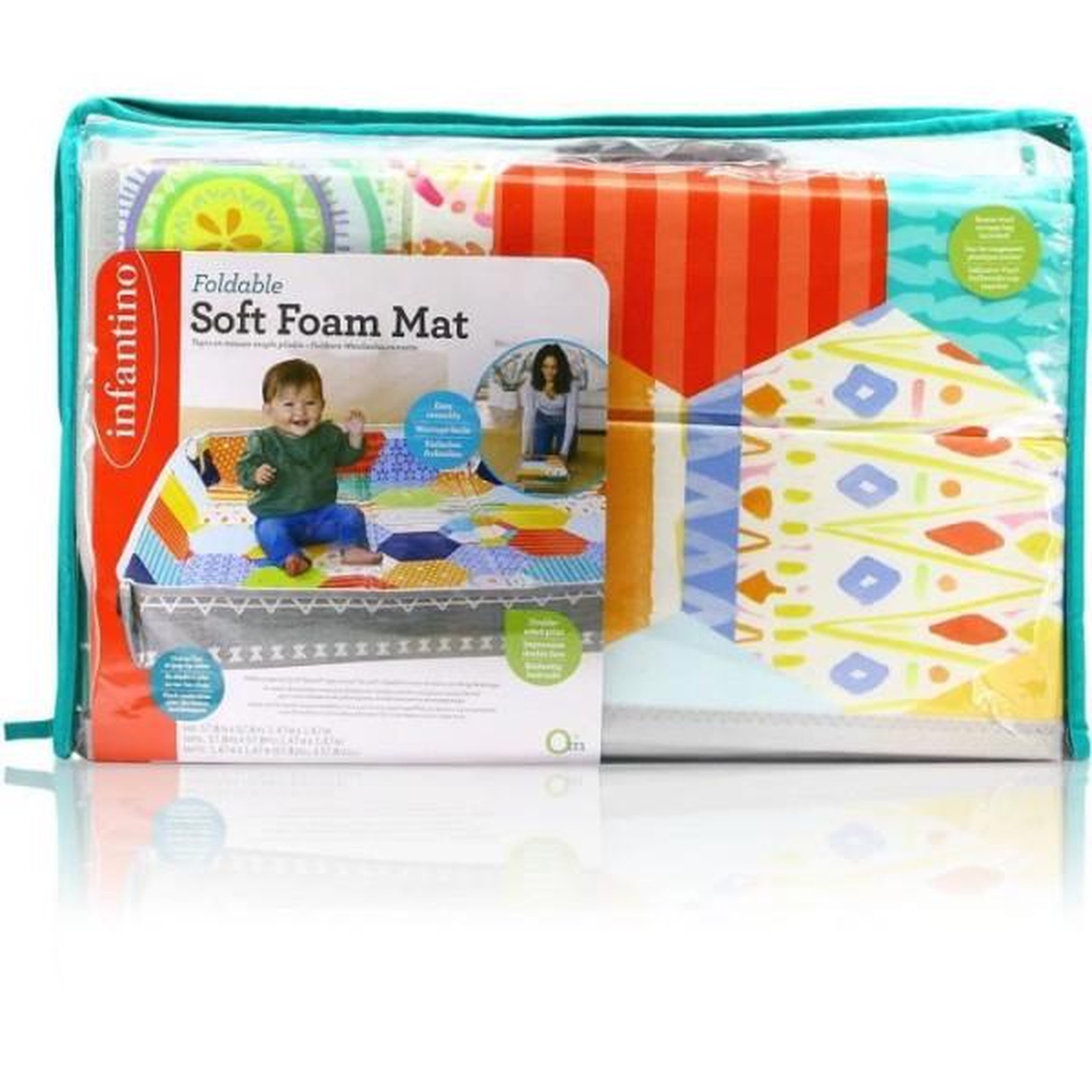 Voir la diapositive 5 : INFANTINO Tapis d'éveil - INFANTINO - Tapis mousse géant pliable