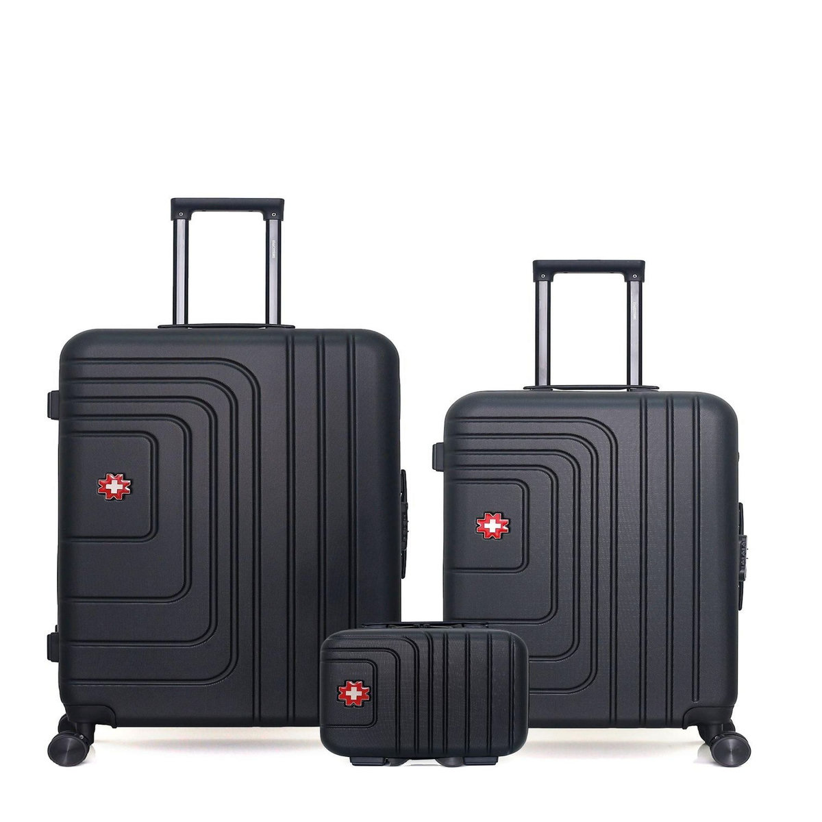 SWISS KOPPER SWISS KOPPER - LOT DE 3 - Valises grand format, weekend et vanity RUTI