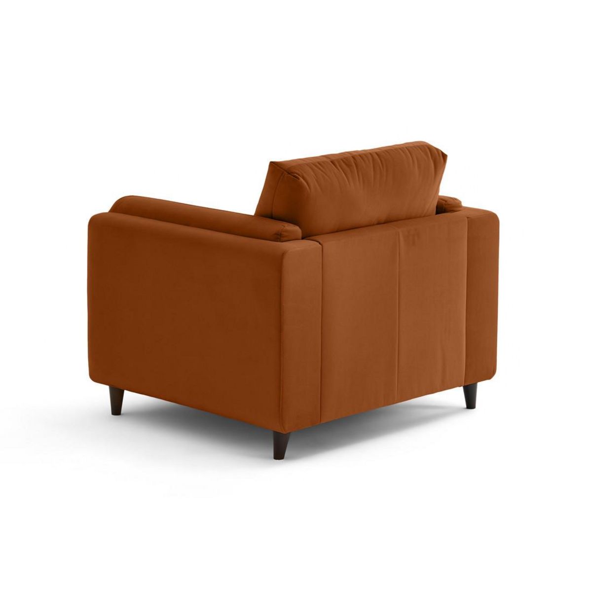 LISA DESIGN Brooke - fauteuil en velours pieds en bois