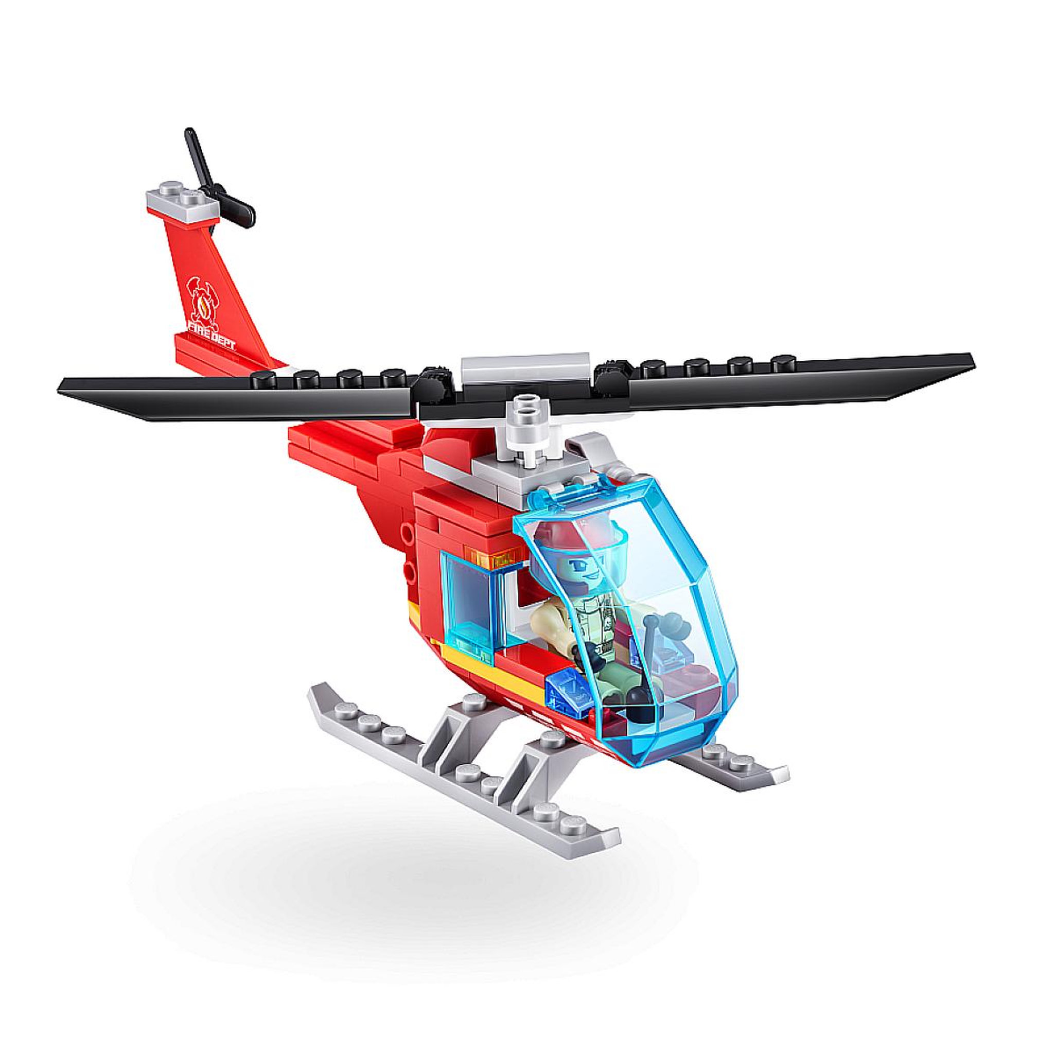 Voir la diapositive 6 : ZURU Max adventure fire rescue playset (265 pieces)